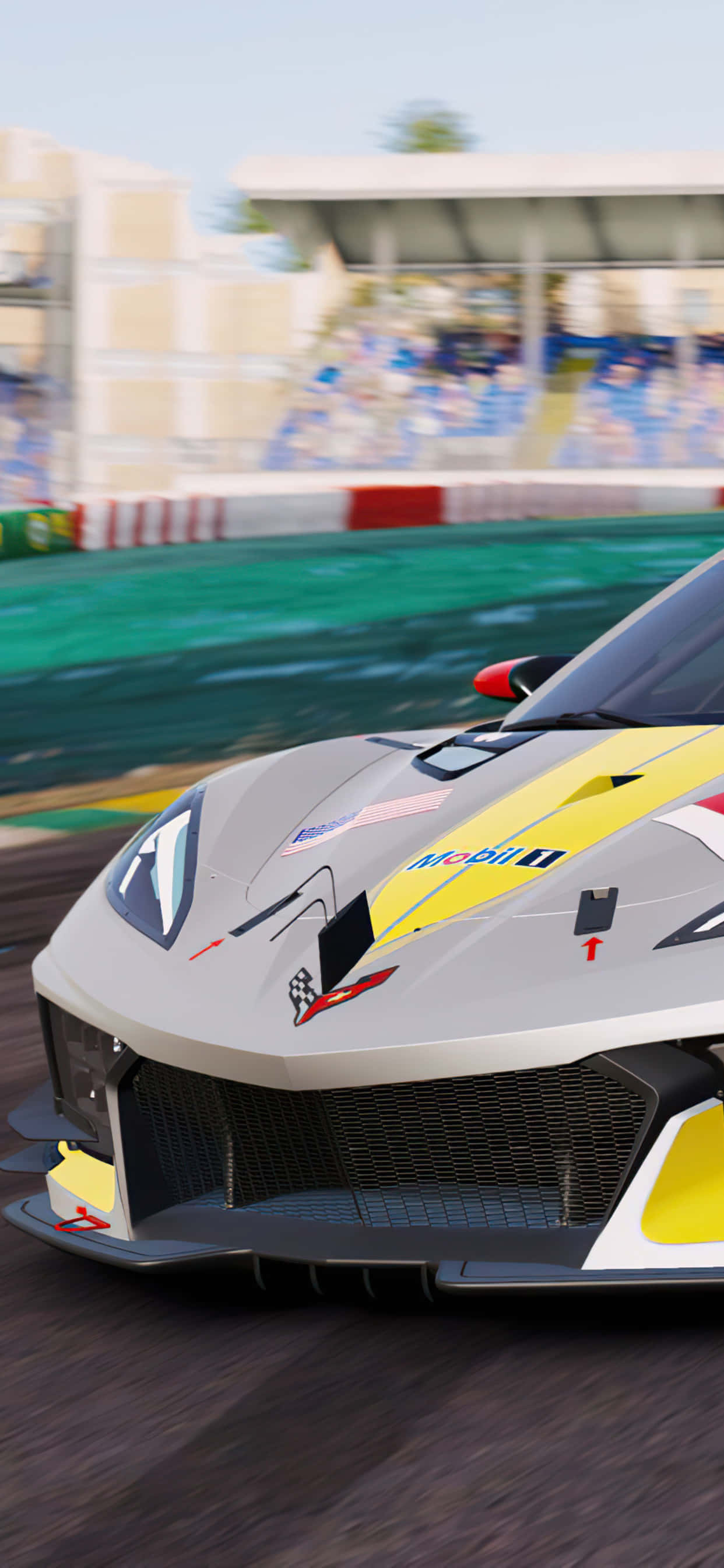 iPhone XS Max Project Cars 2 Grå Lamborghini V12 Bakgrunn Bakgrunner