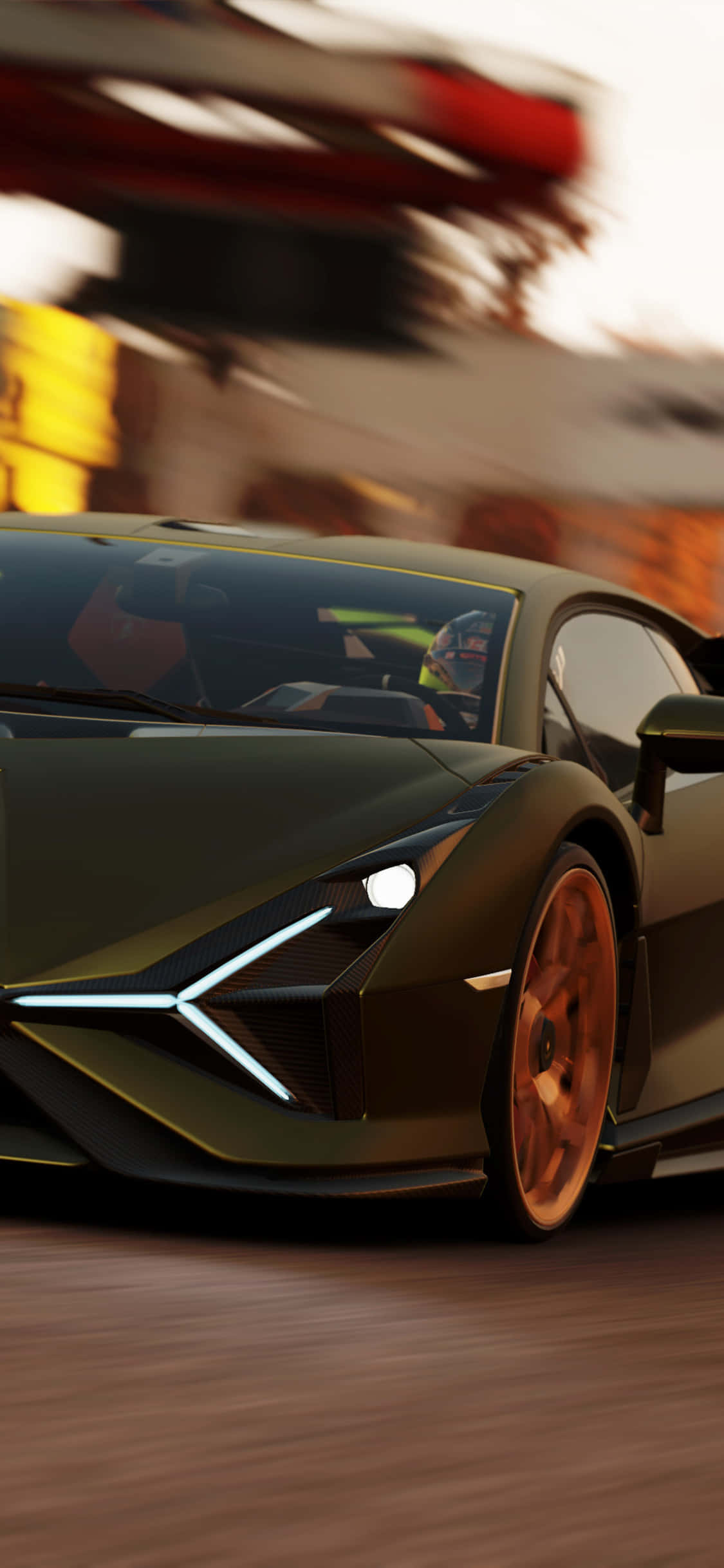 iPhone XS Max Project Cars 2 Svart Lamborghini Sián FKP 37 Bakgrunn Bakgrunner