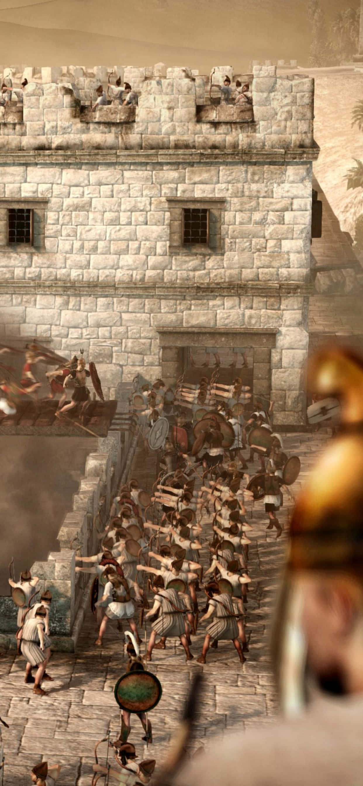 iPhone XS Max Total War Attila Beleiringen av Kartago Bakgrunn Bakgrunner
