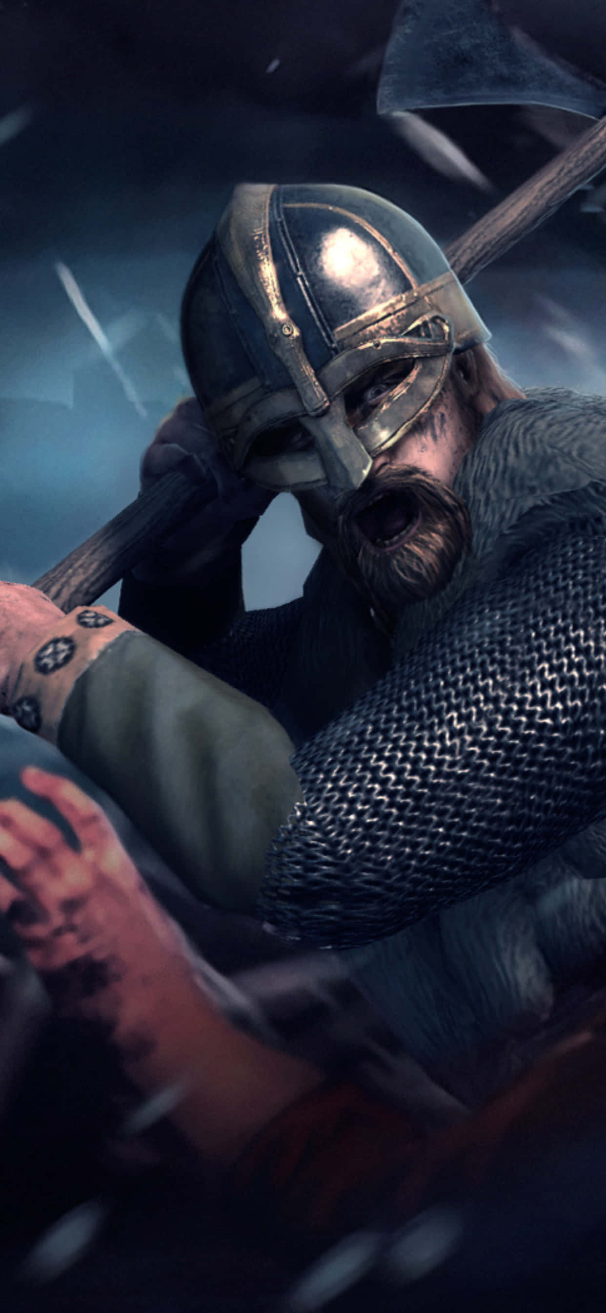 iPhone XS Max Total War Attila Hensynsløs Ridder Bakgrunn Bakgrunner