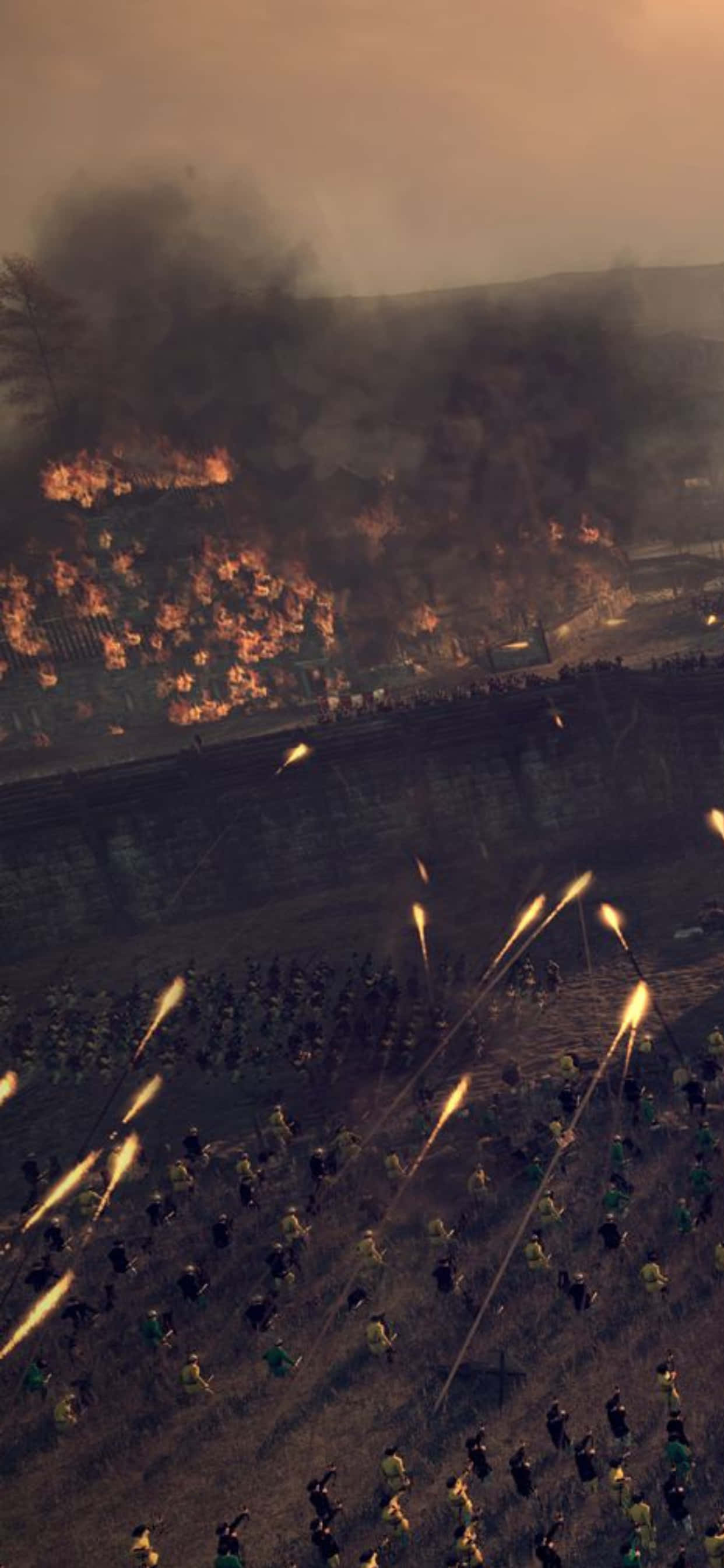 iPhone XS Max Total War Attila Warzone Bakgrunn Bakgrunner