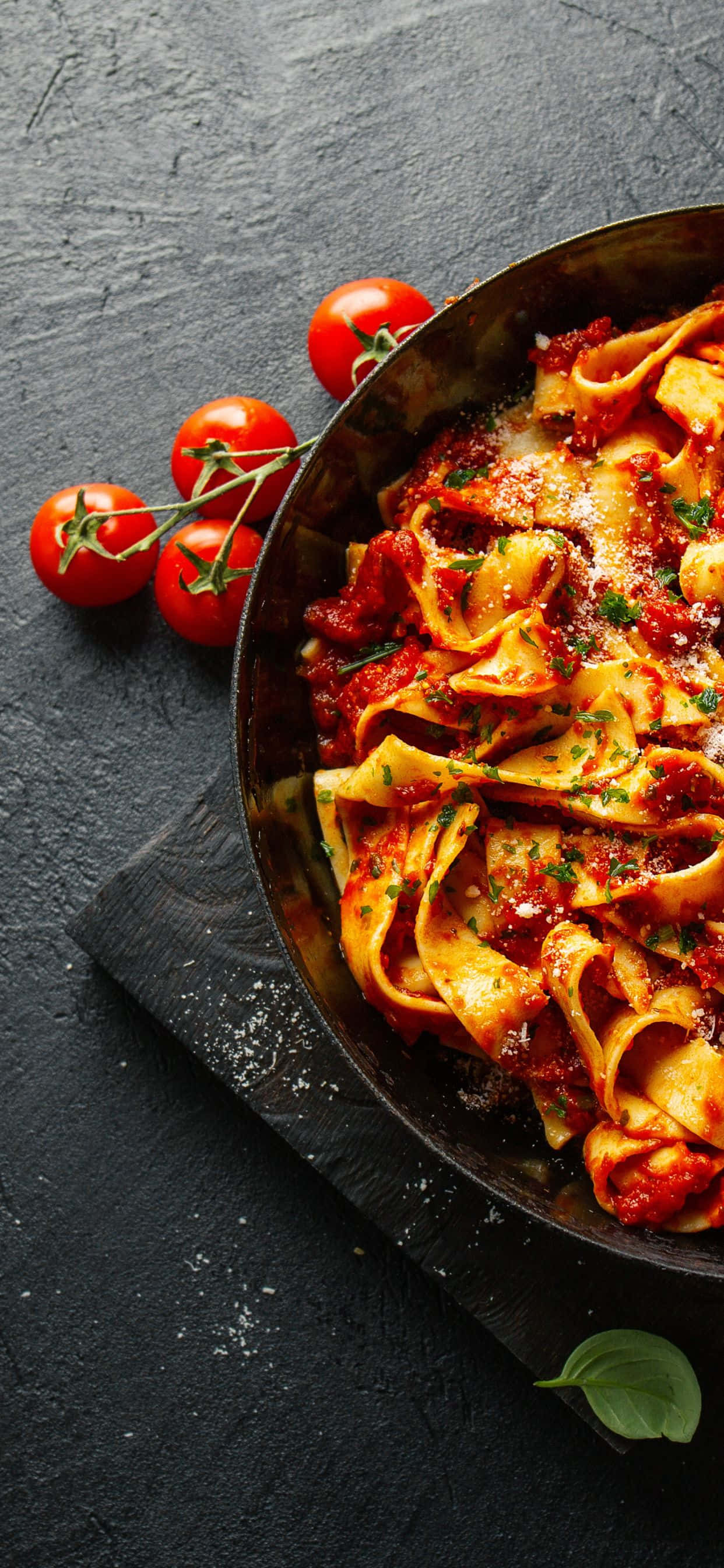 iPhone Xs Pasta-bakgrunn Bakgrunner