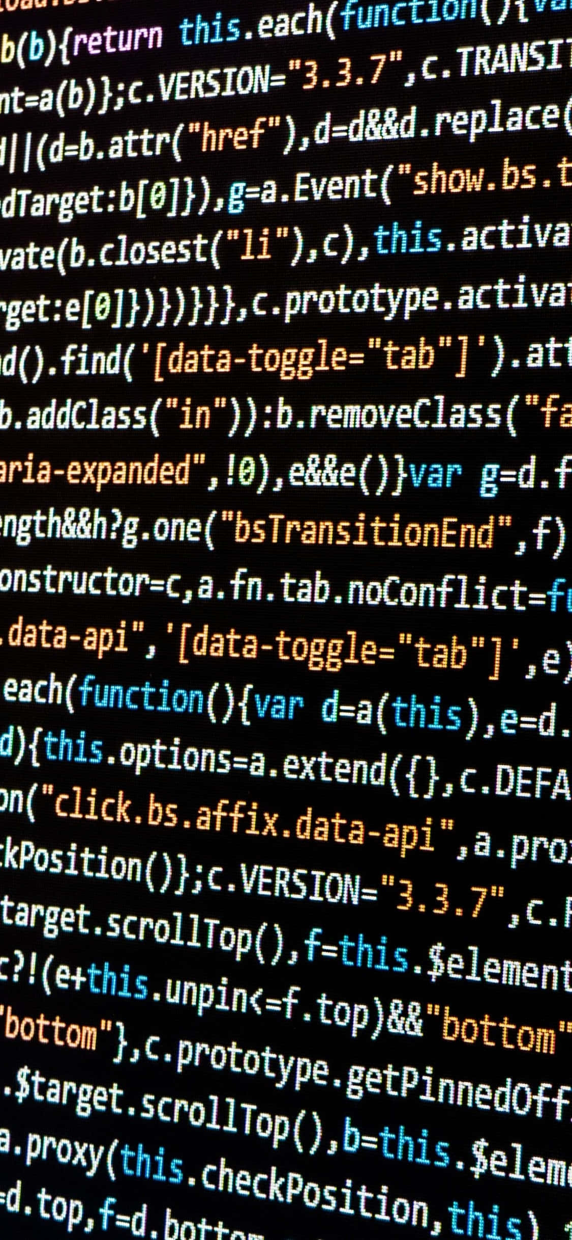 iPhone Xs Programmeringsbakgrunn Datakoding Bakgrunner