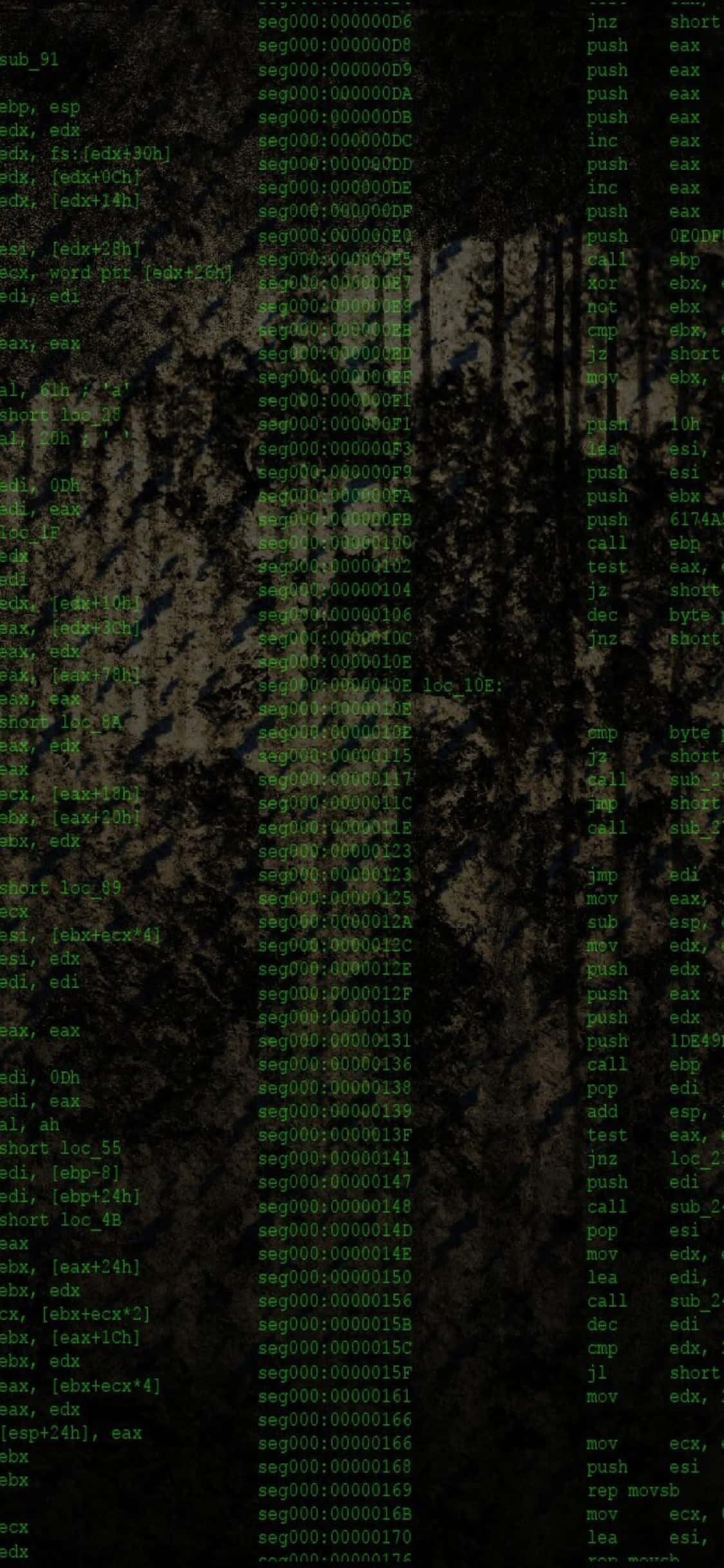 iPhone Xs Programmeringsbakgrunn Sømløs Kode Bakgrunner