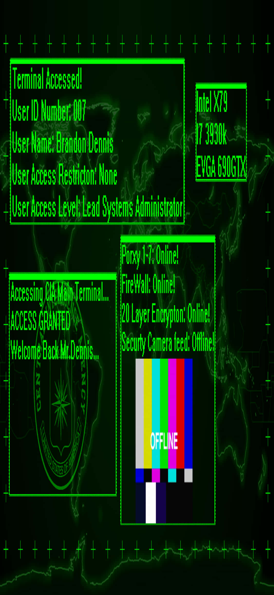iPhone Xs programmeringsbakgrunn hacket terminal Bakgrunner