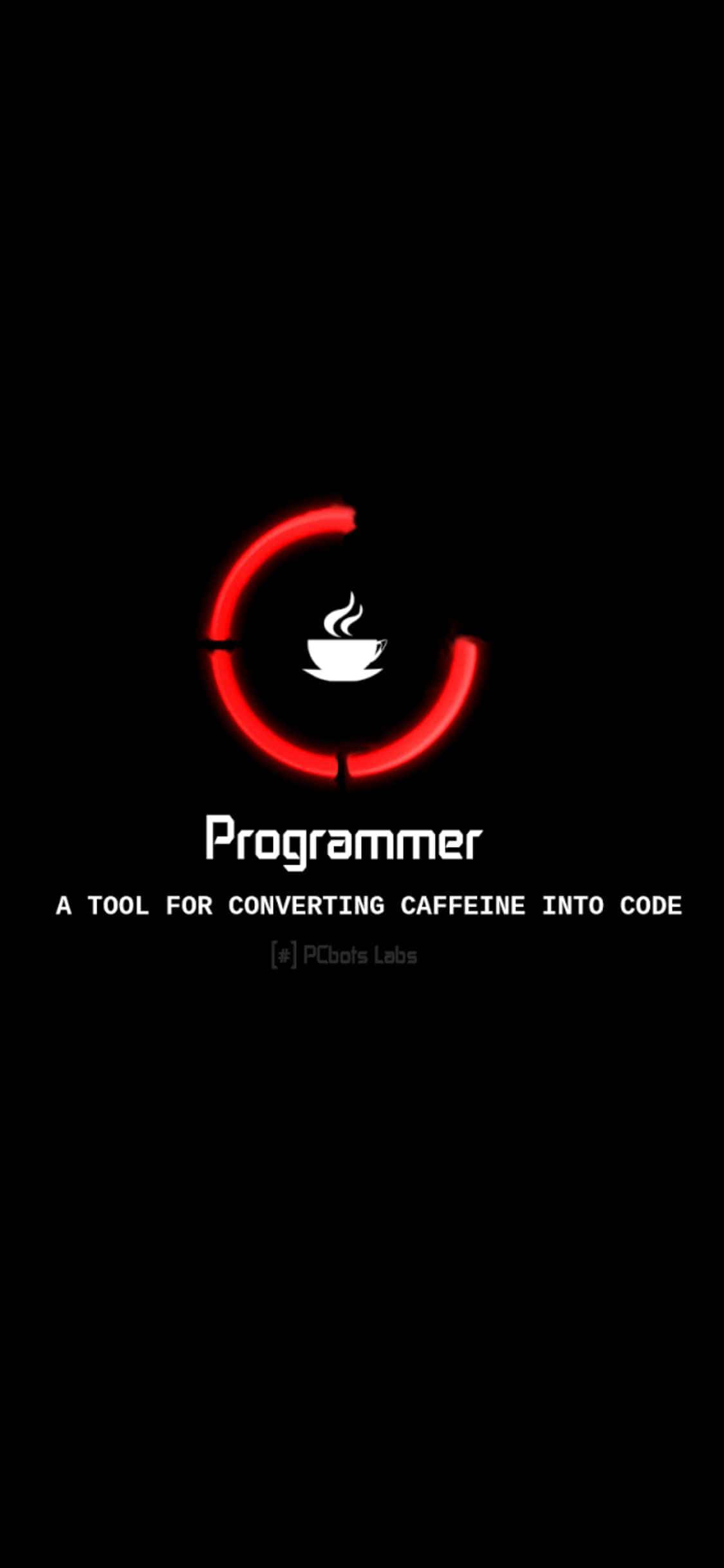 iPhone Xs Programmeringsbakgrunn Programmererlinje Bakgrunner