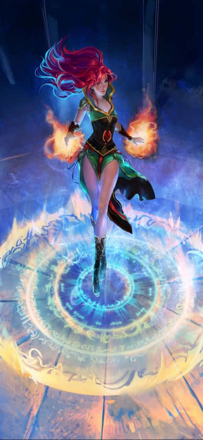 iPhone Xs Runescape Bakgrunn Ariane The Sorceress Bakgrunner