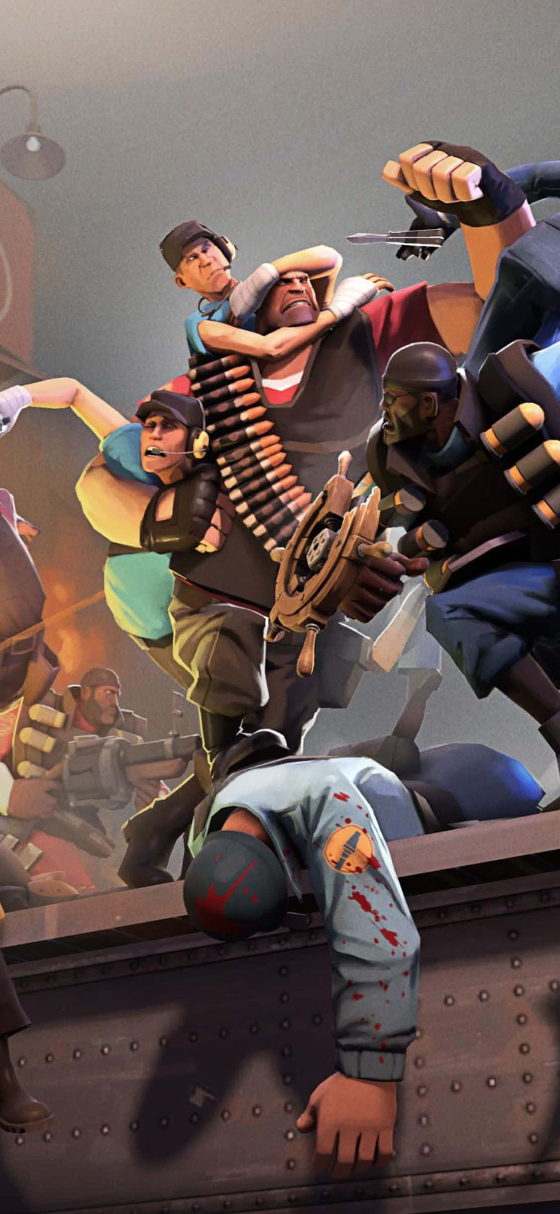 iPhone XS Team Fortress 2 Karakterer Opptøyer Bakgrunn Bakgrunner