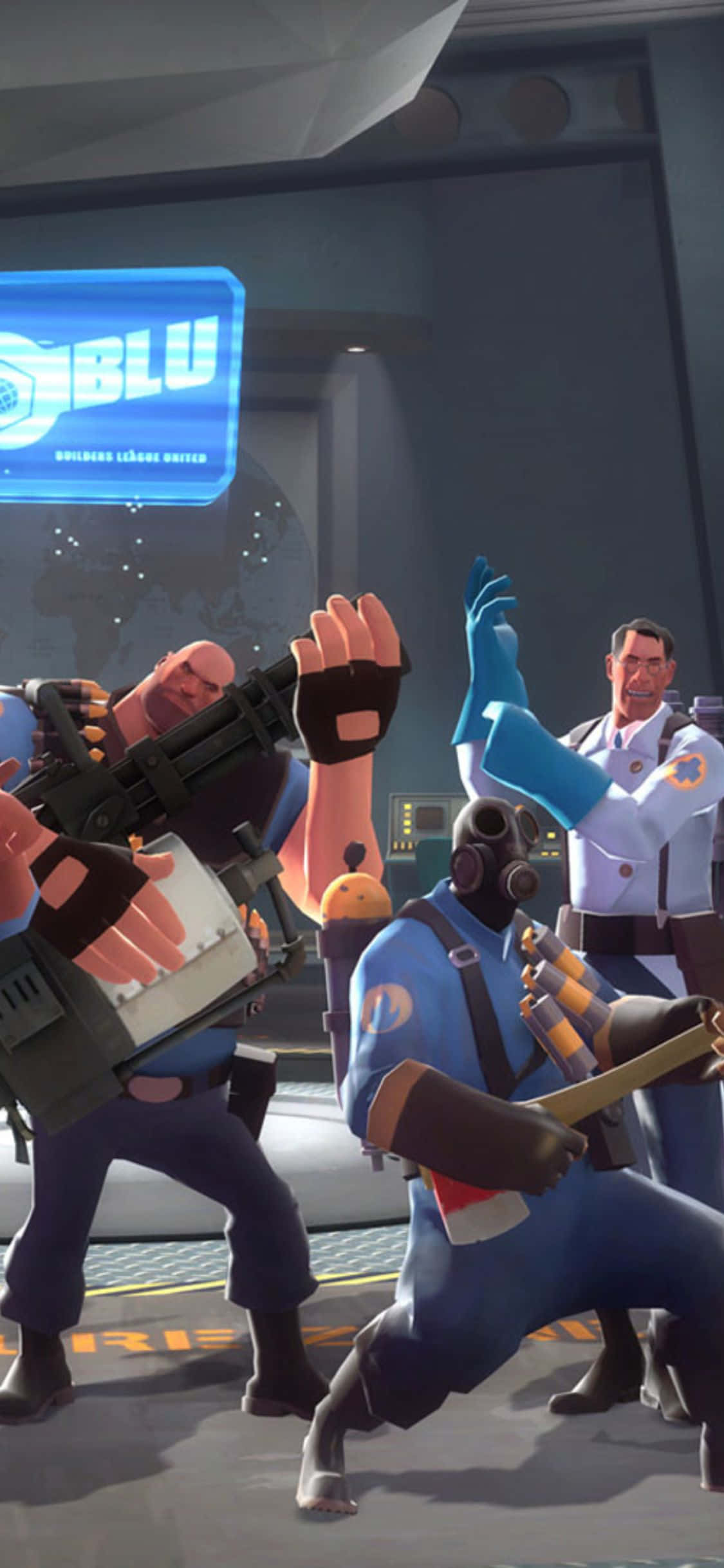 iPhone XS Team Fortress 2 Morsom Bakgrunn Bakgrunner