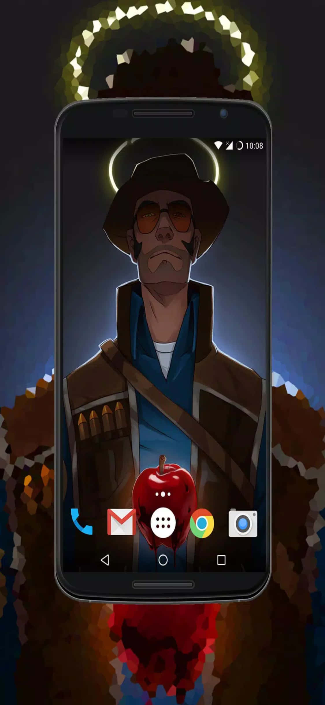 iPhone Xs Tf2 Bakgrunn Android Skjerm Med Snikskytteren Bakgrunner