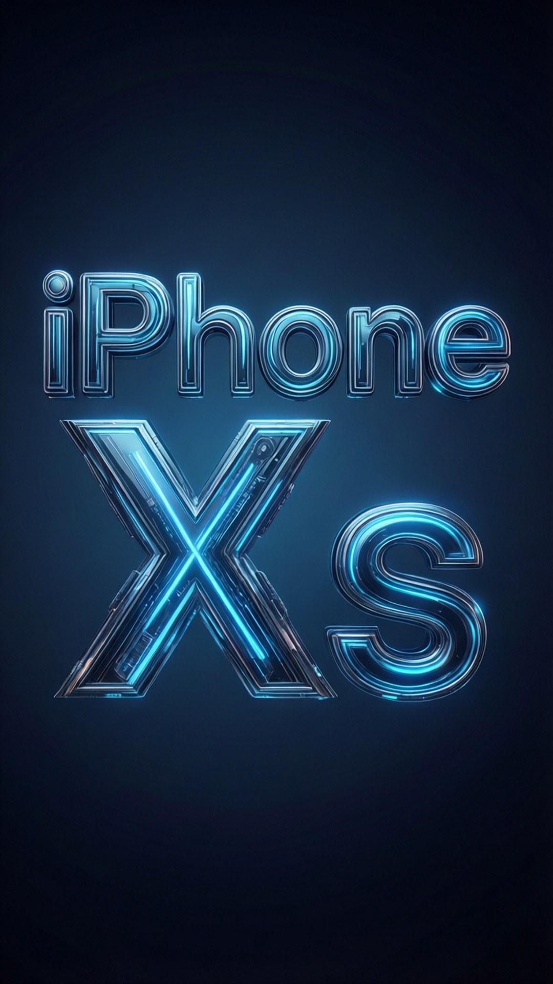 iPhone Xs Typografi Bakgrunner