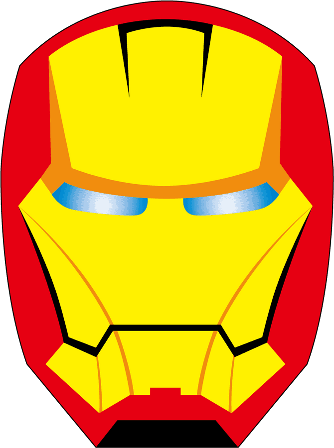 Iron Man-hjelm vektorkunst Bakgrunner