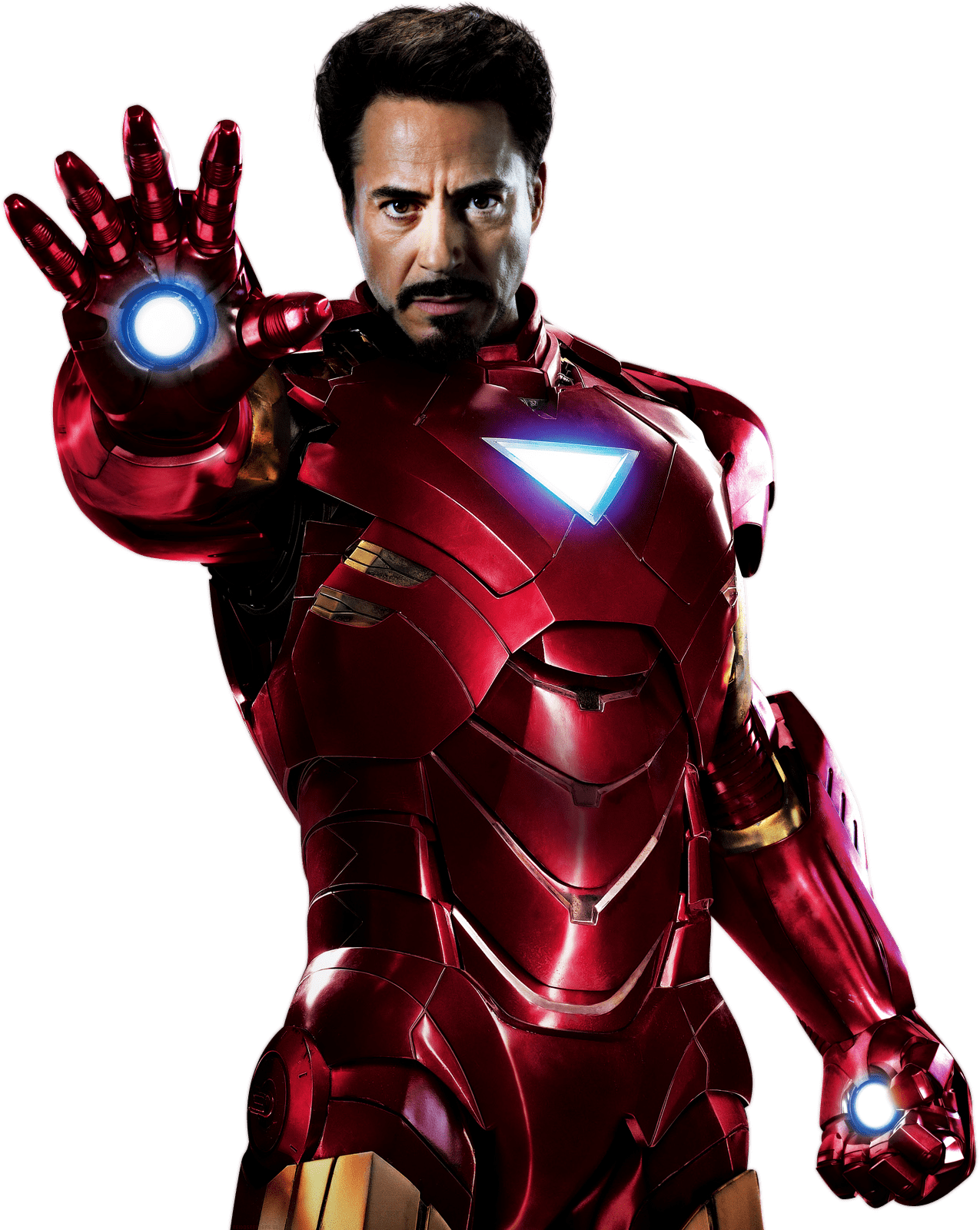 Iron Man i actionpositur Bakgrunner