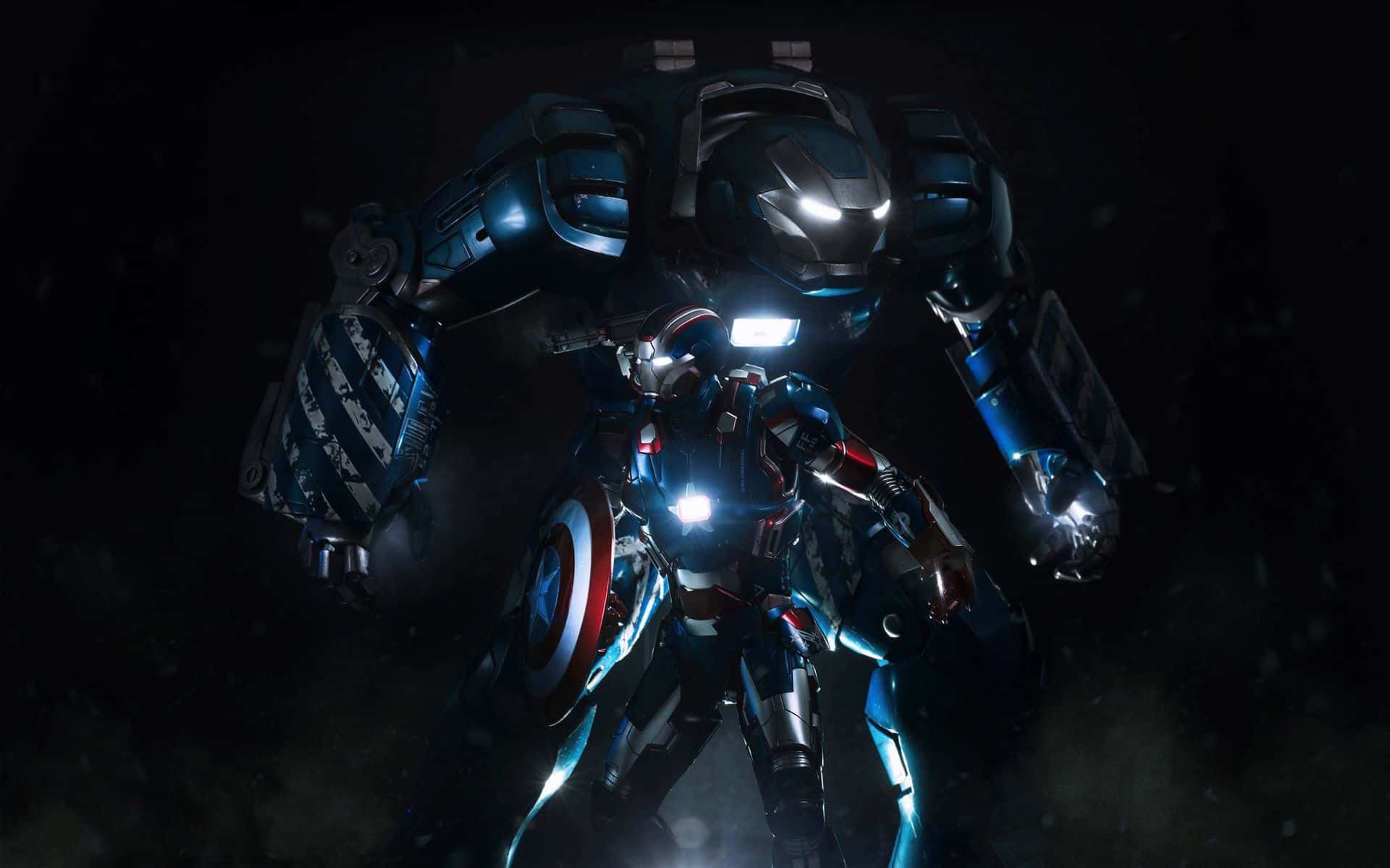 Iron Man i Hulkbuster Rustning Bakgrunner