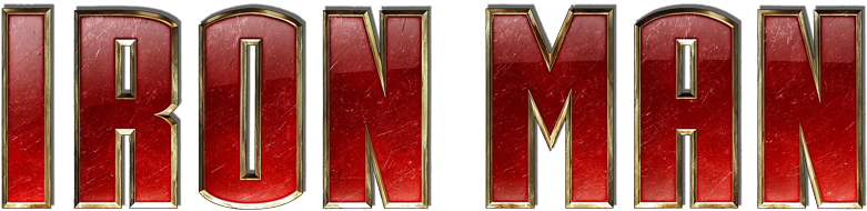 Iron Man Logo-tekst Bakgrunner