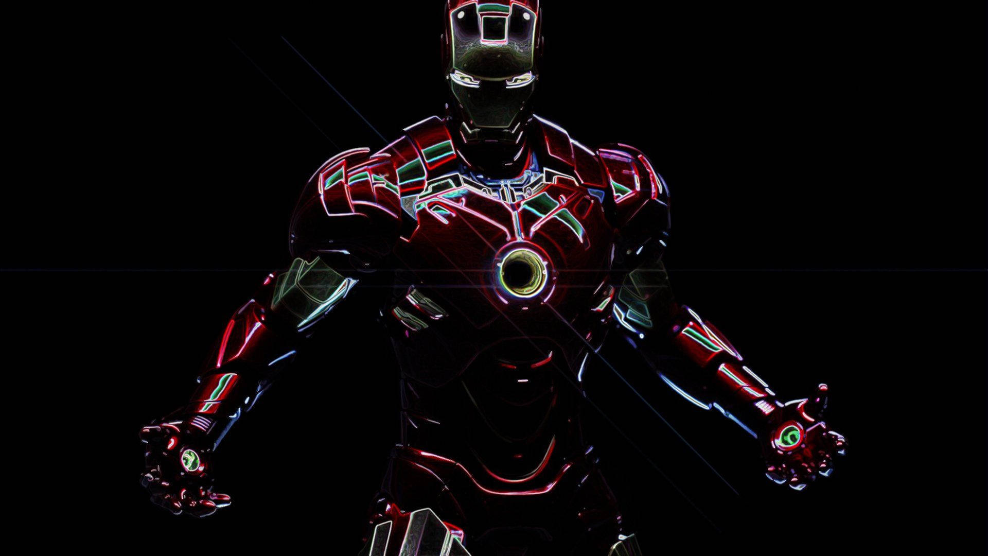 Iron Man Mark V bakgrunn