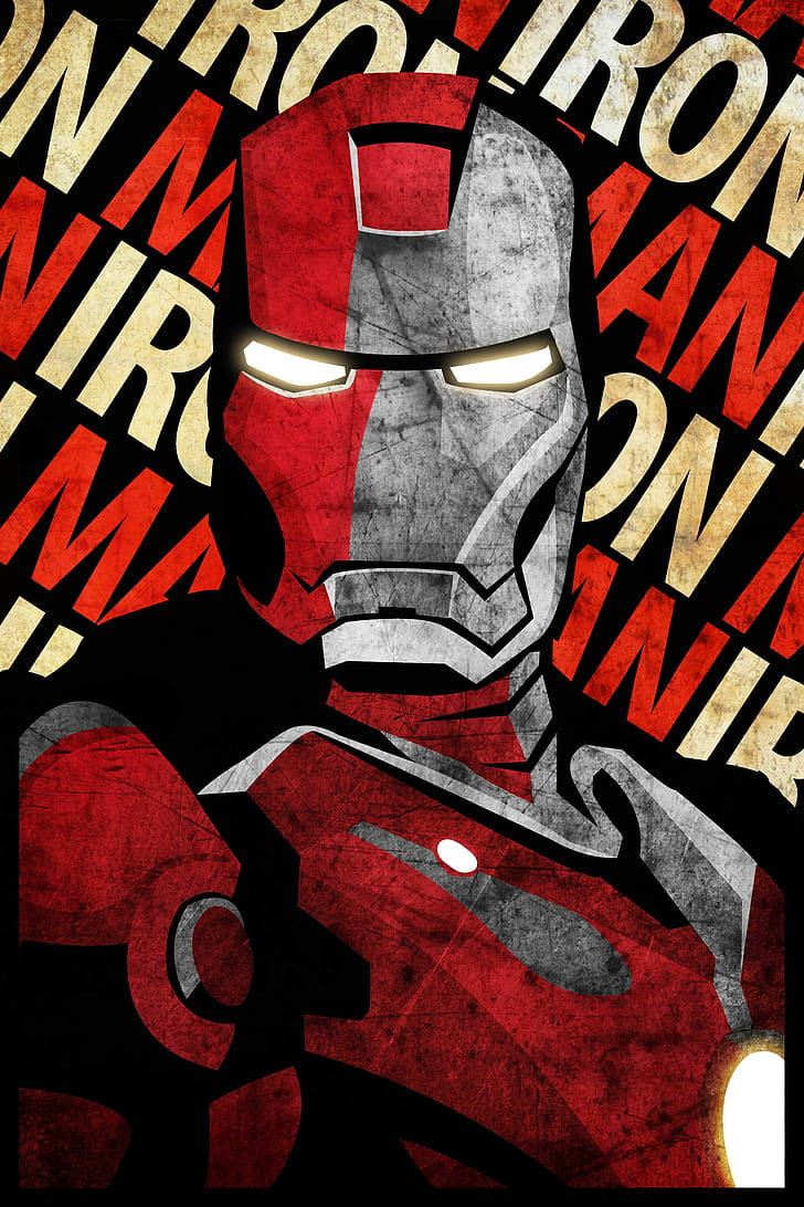 Iron Man Plakat Bakgrunner