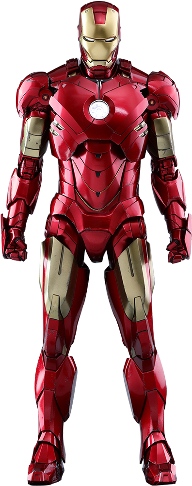 Iron Man rustning stående positur Bakgrunner