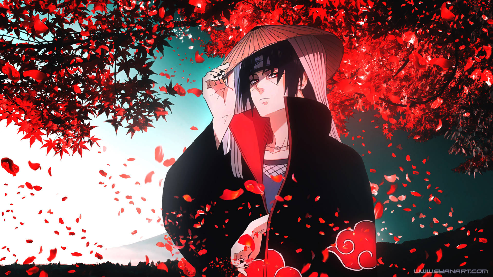 Itachi Kunstverk 4K Ultra HD Naruto Bakgrunner