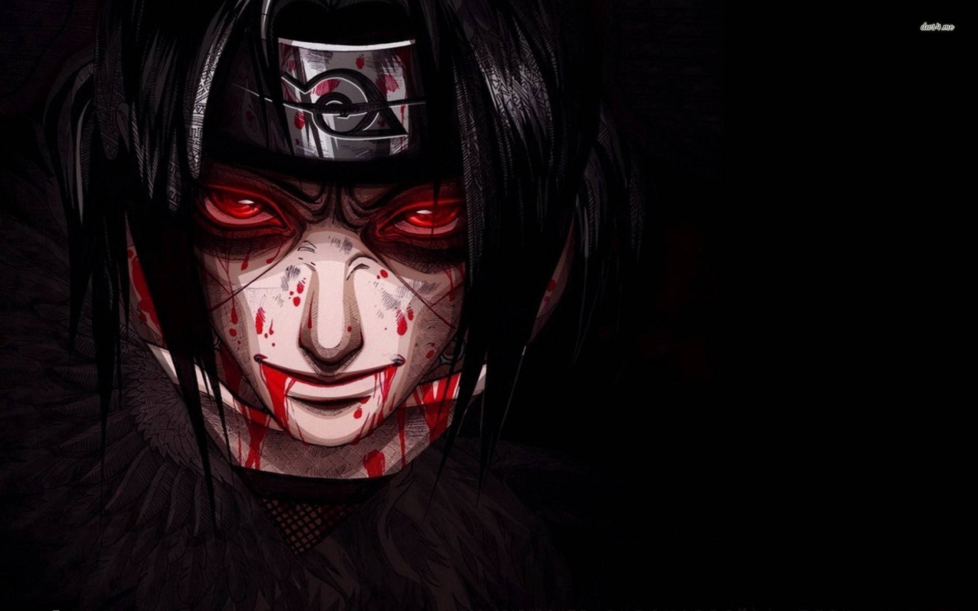 Itachi Uchiha fra Naruto PC Bakgrunner