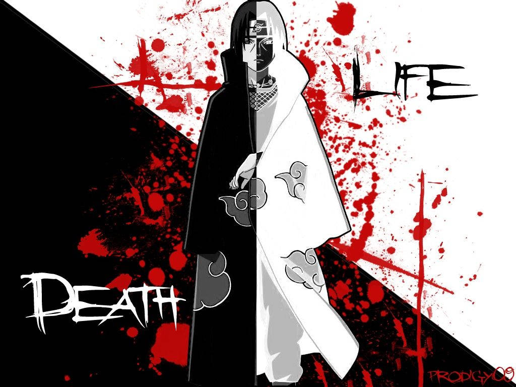 1024x768 Itachi Uchiha-bakgrunn for mobil, iPhone og datamaskin – HD