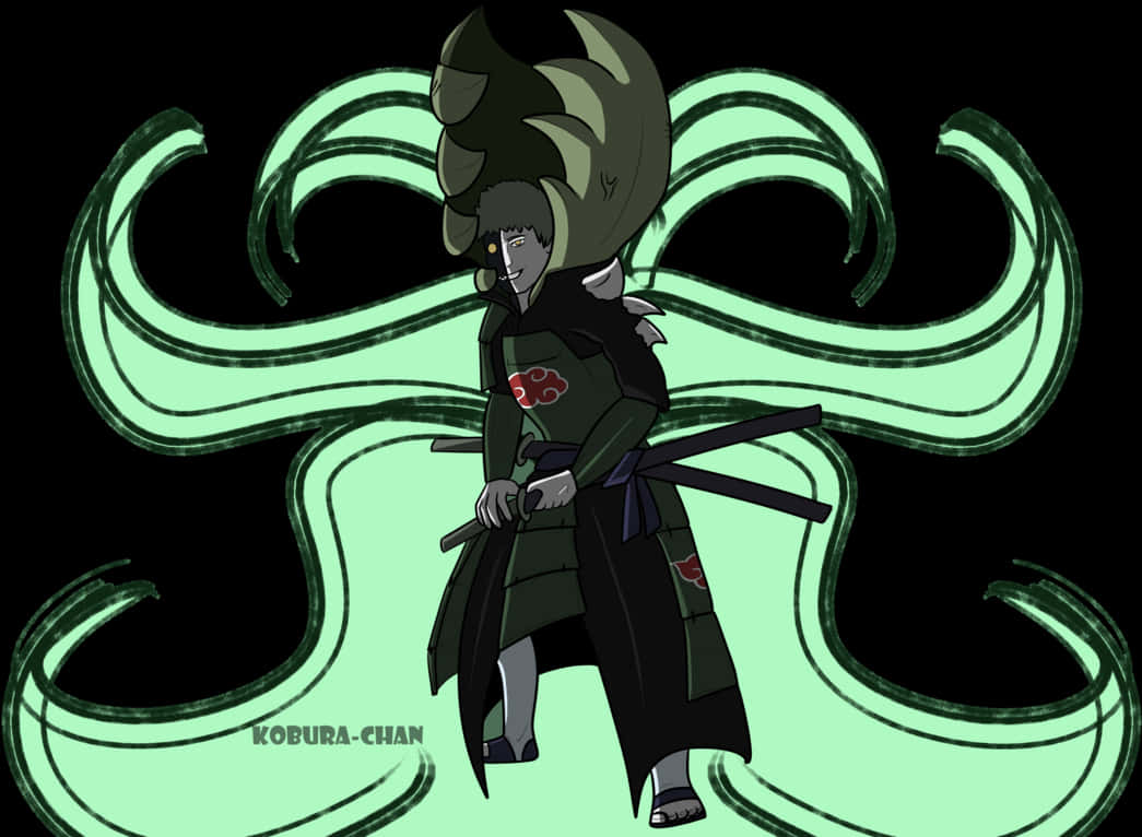Itachi Uchiha Susanoo Illustrasjon Bakgrunner