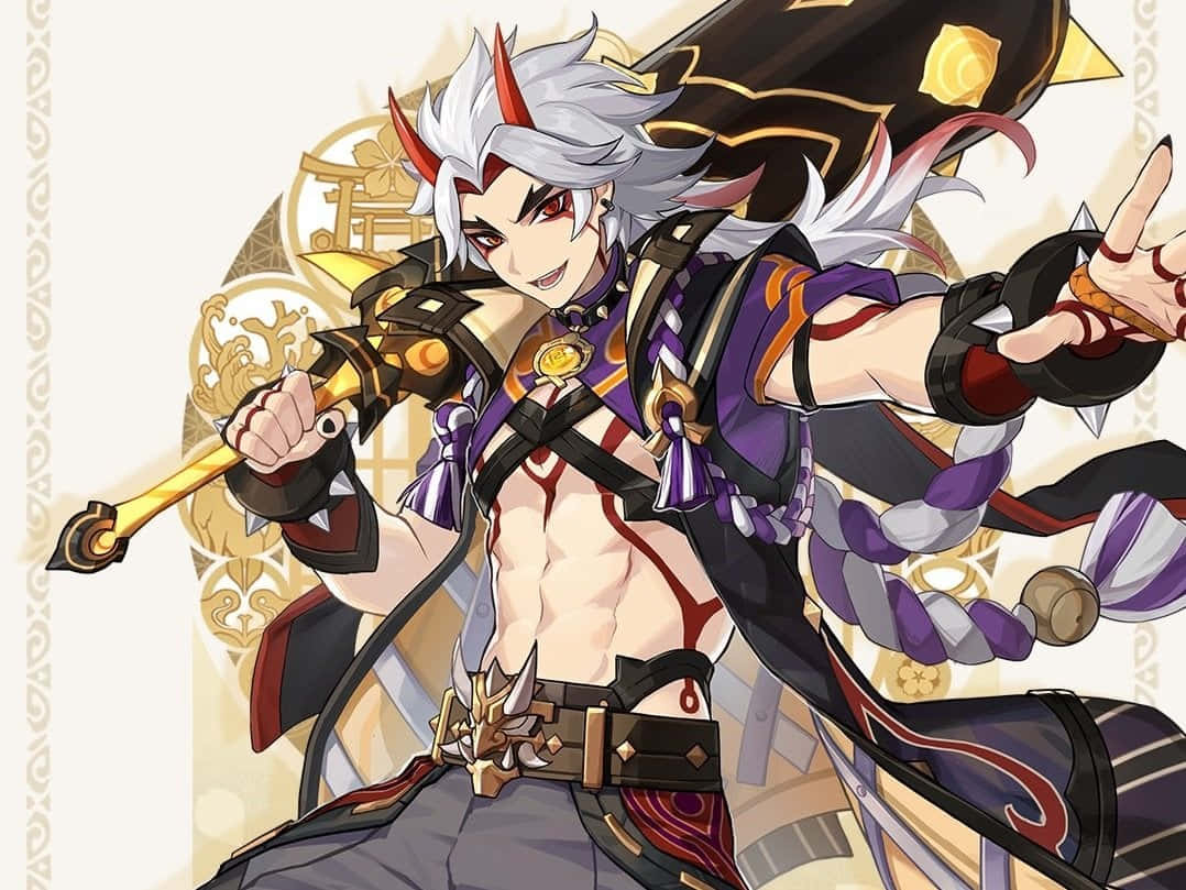 Itto magemuskler Genshin Impact Bakgrunner