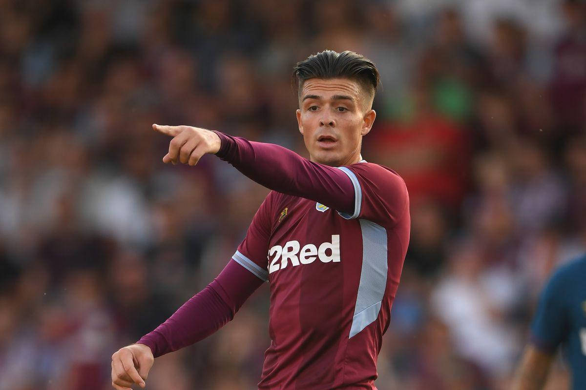 Jack Grealish peker Bakgrunner