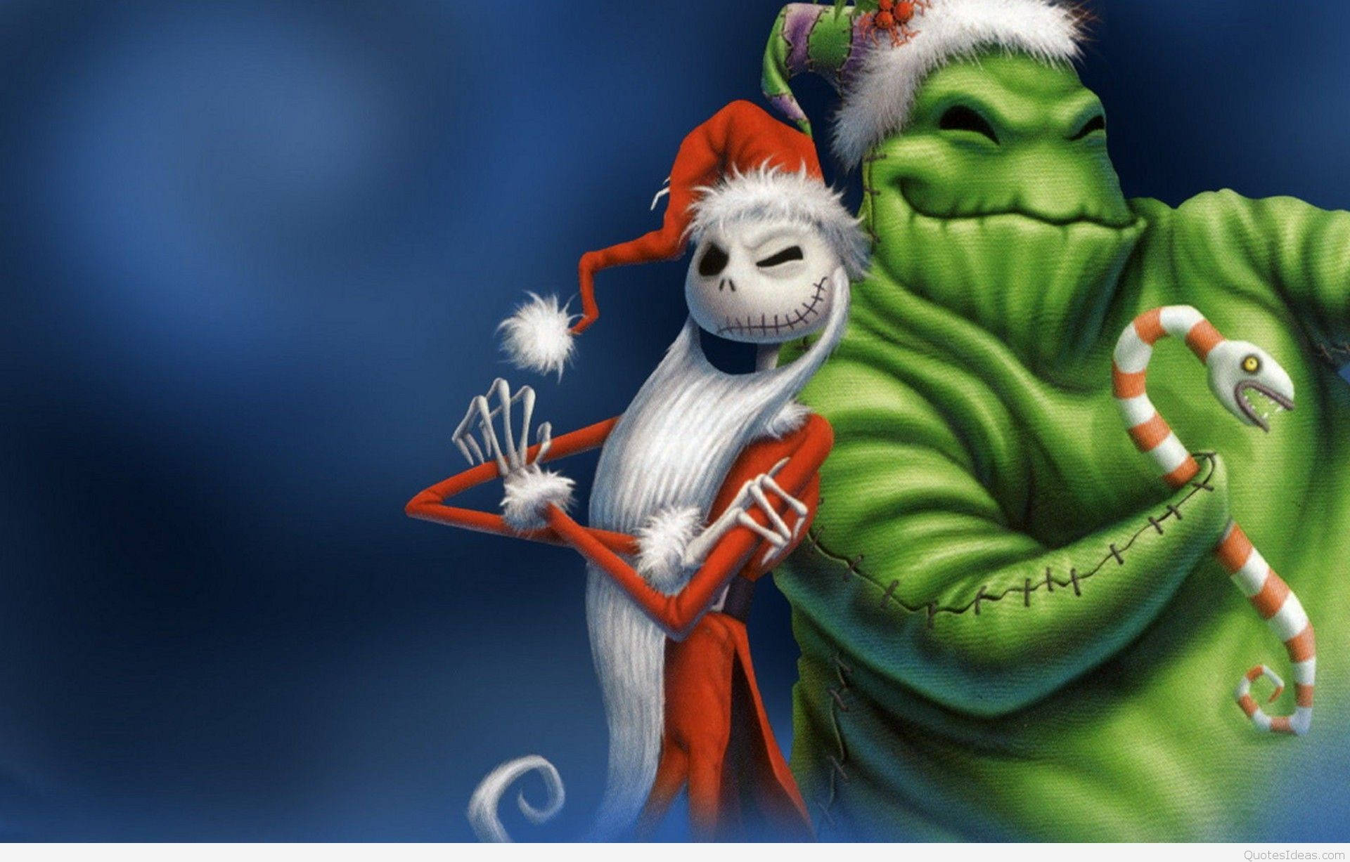 Jack og Oogie Boogie Morsom Jul Bakgrunner