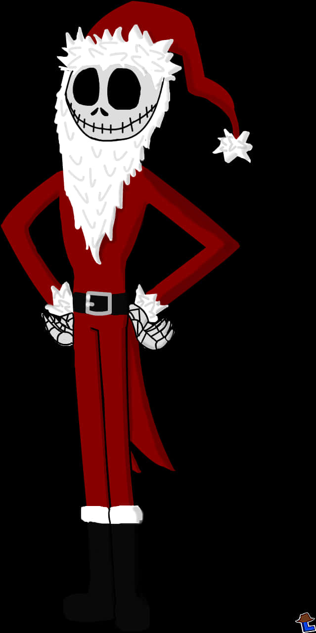 Jack Skellington som julenisse Bakgrunner