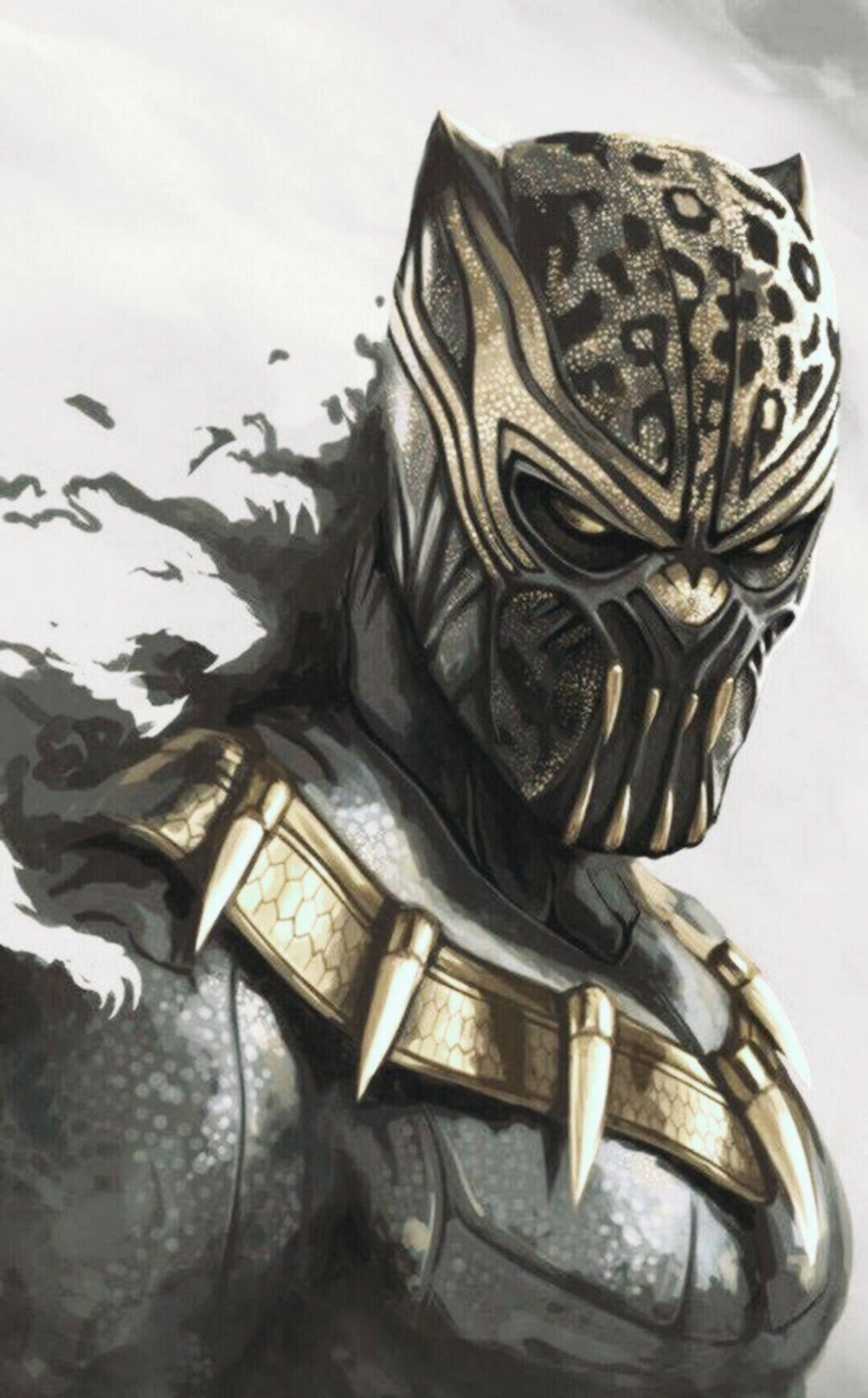 Jaguarmaske Killmonger Bakgrunner