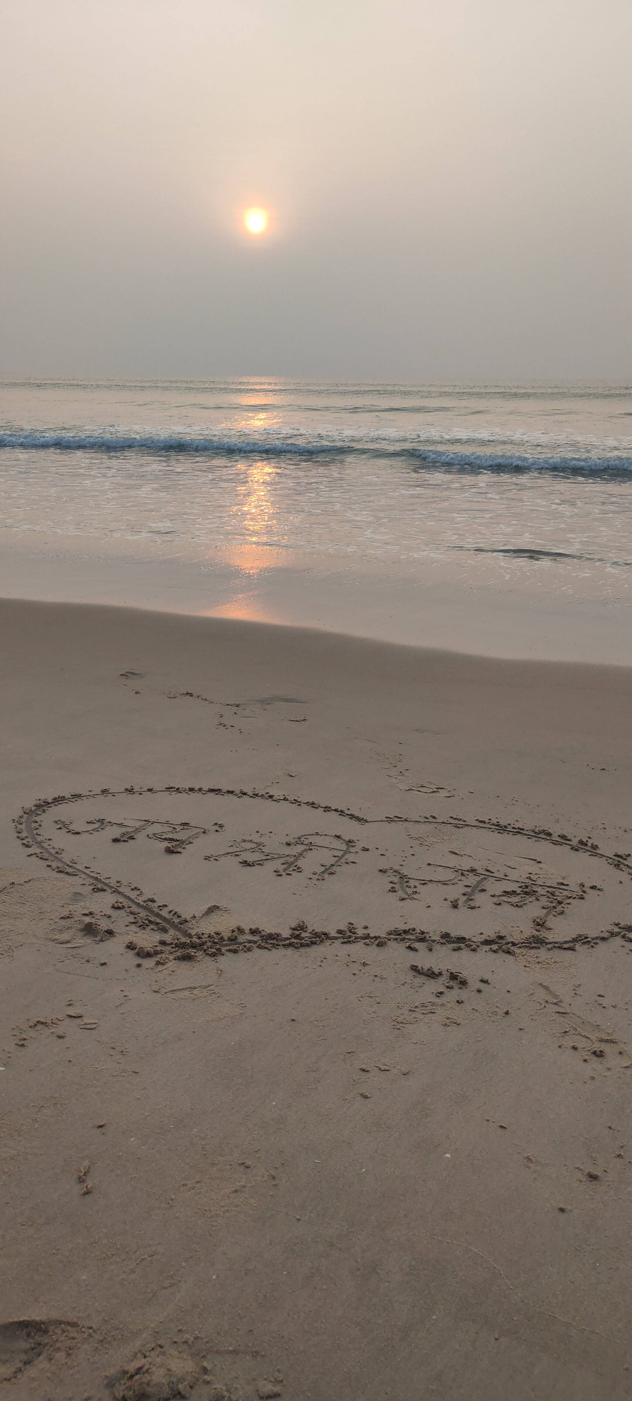 Jai Shree Ram HD Sand Bakgrunner
