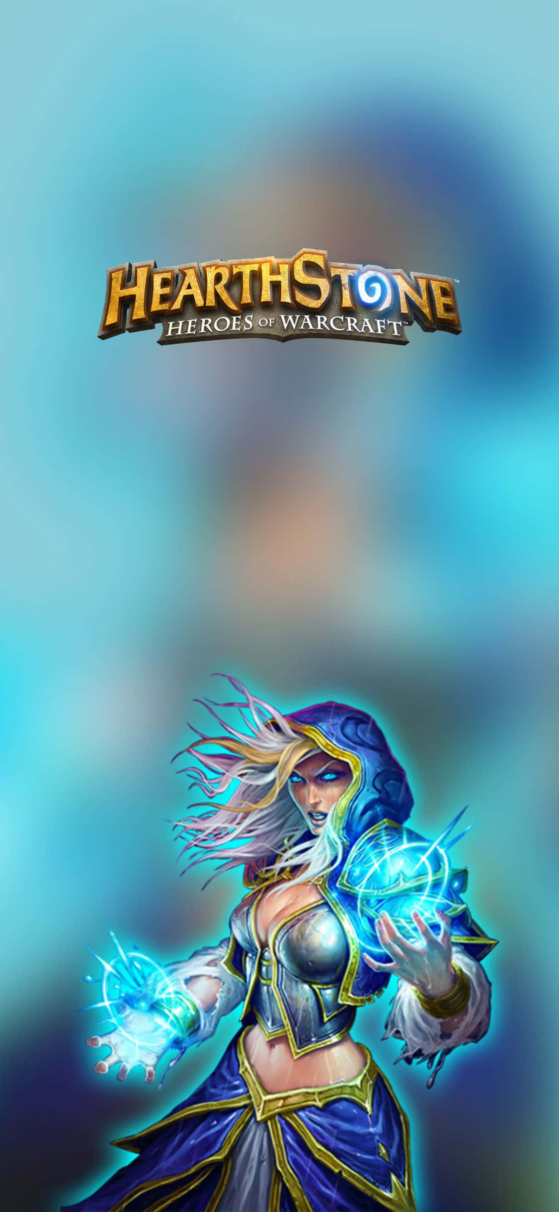Jaina Proudmoore iPhone XS Hearthstone Bakgrunn Bakgrunner