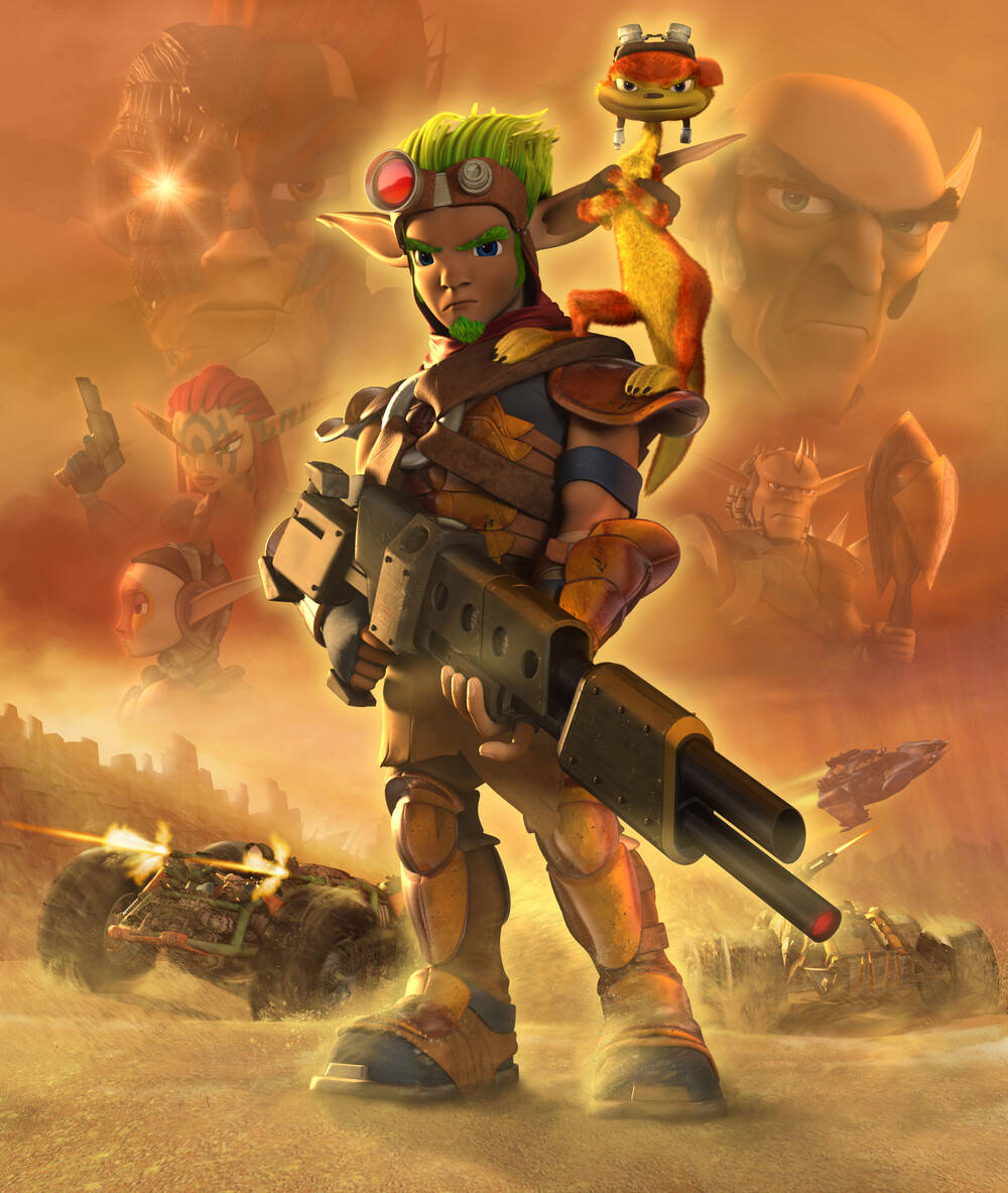 Jak 3 Action-Adventure Bakgrunner