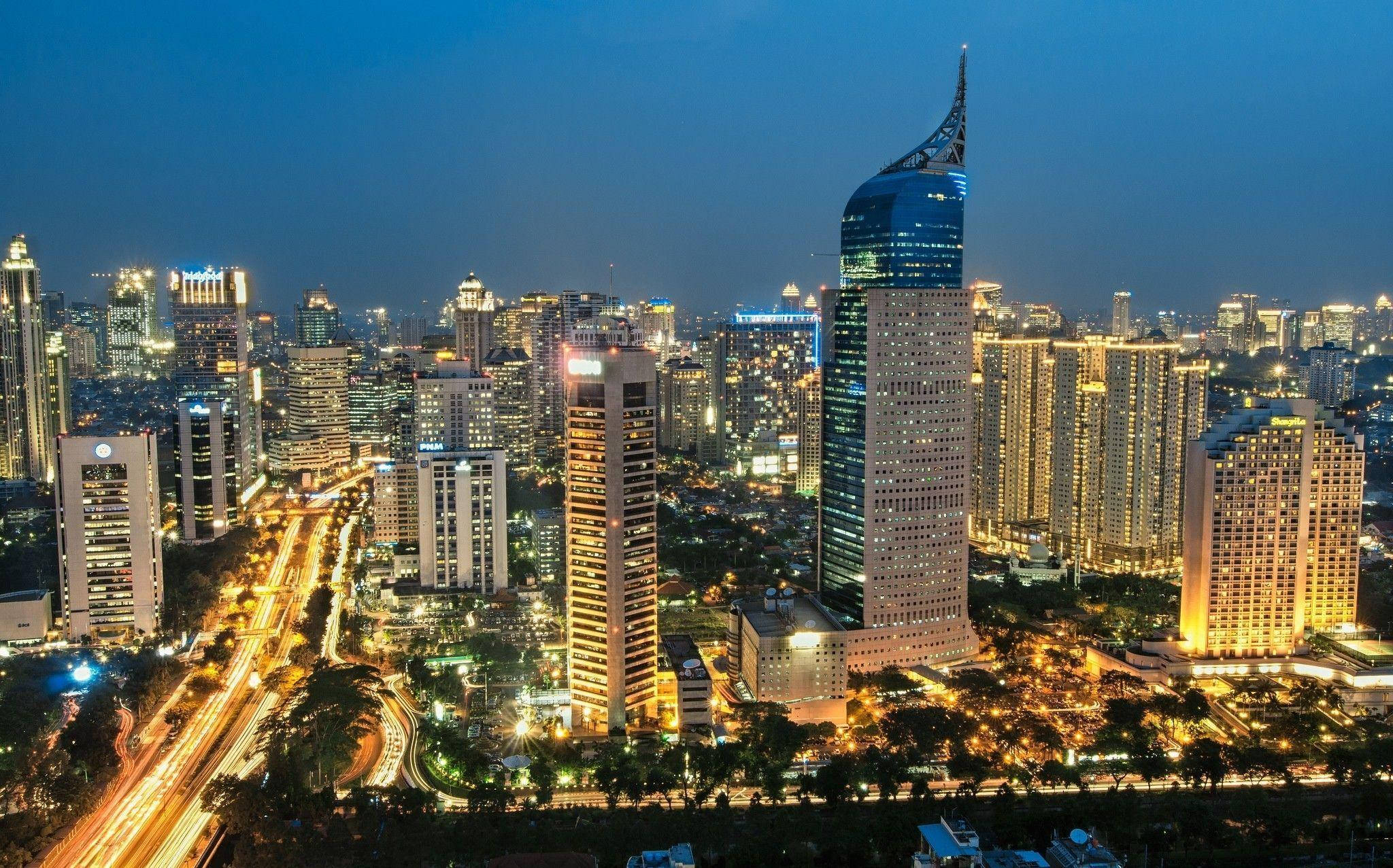 Jakarta Business Center Bakgrunner