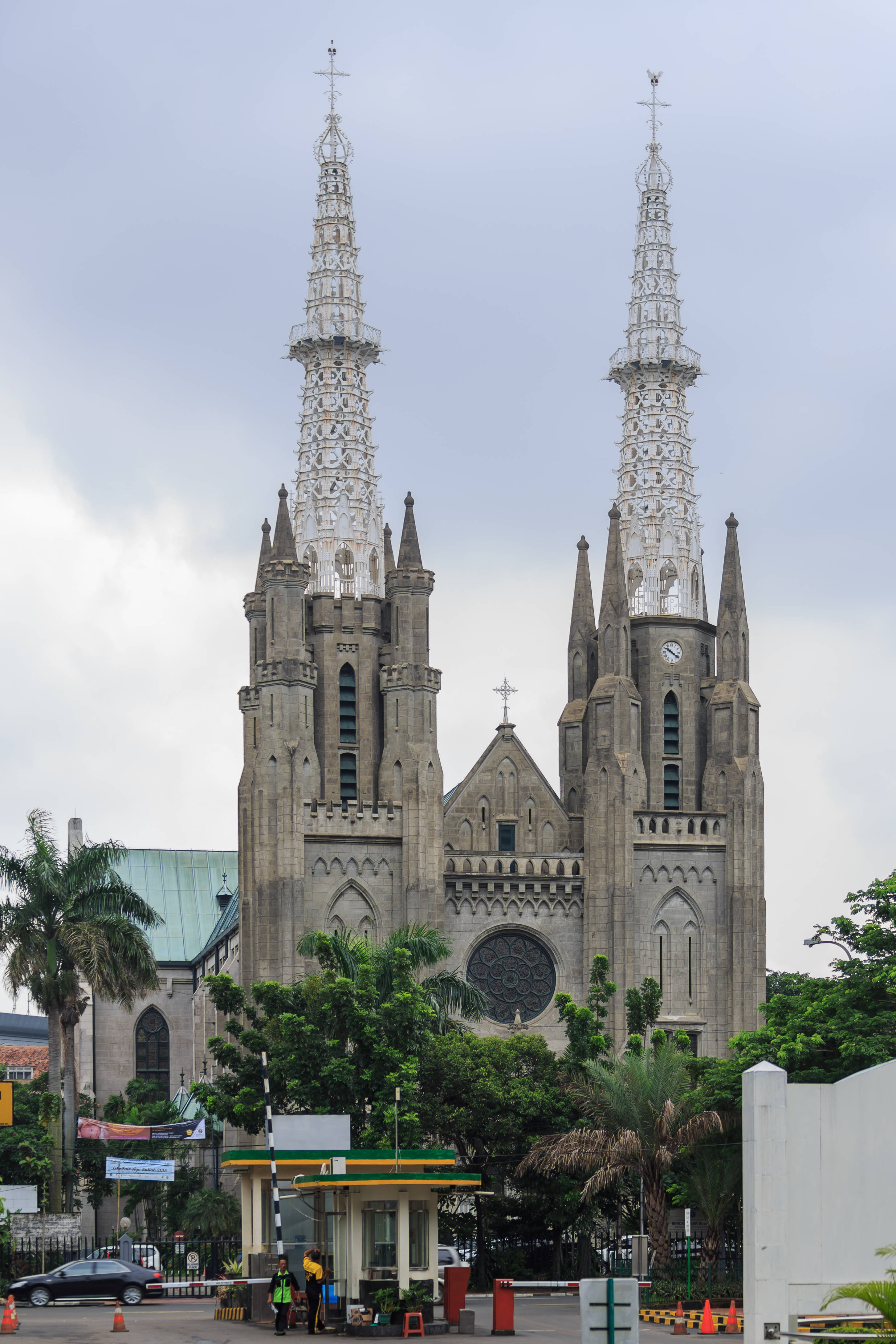 Jakarta Indonesia katedral Bakgrunner