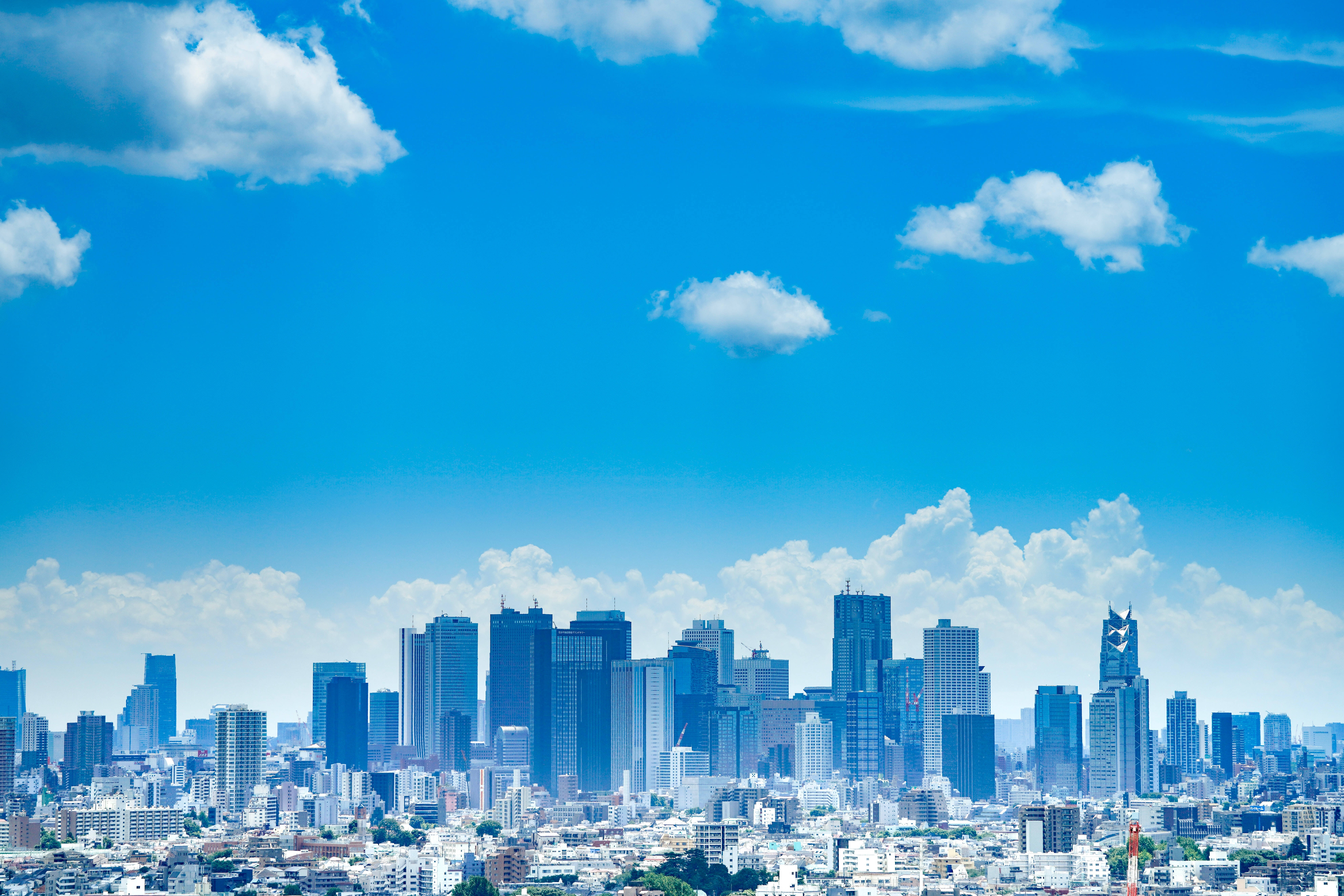 Japansk HD Tokyo Skyline