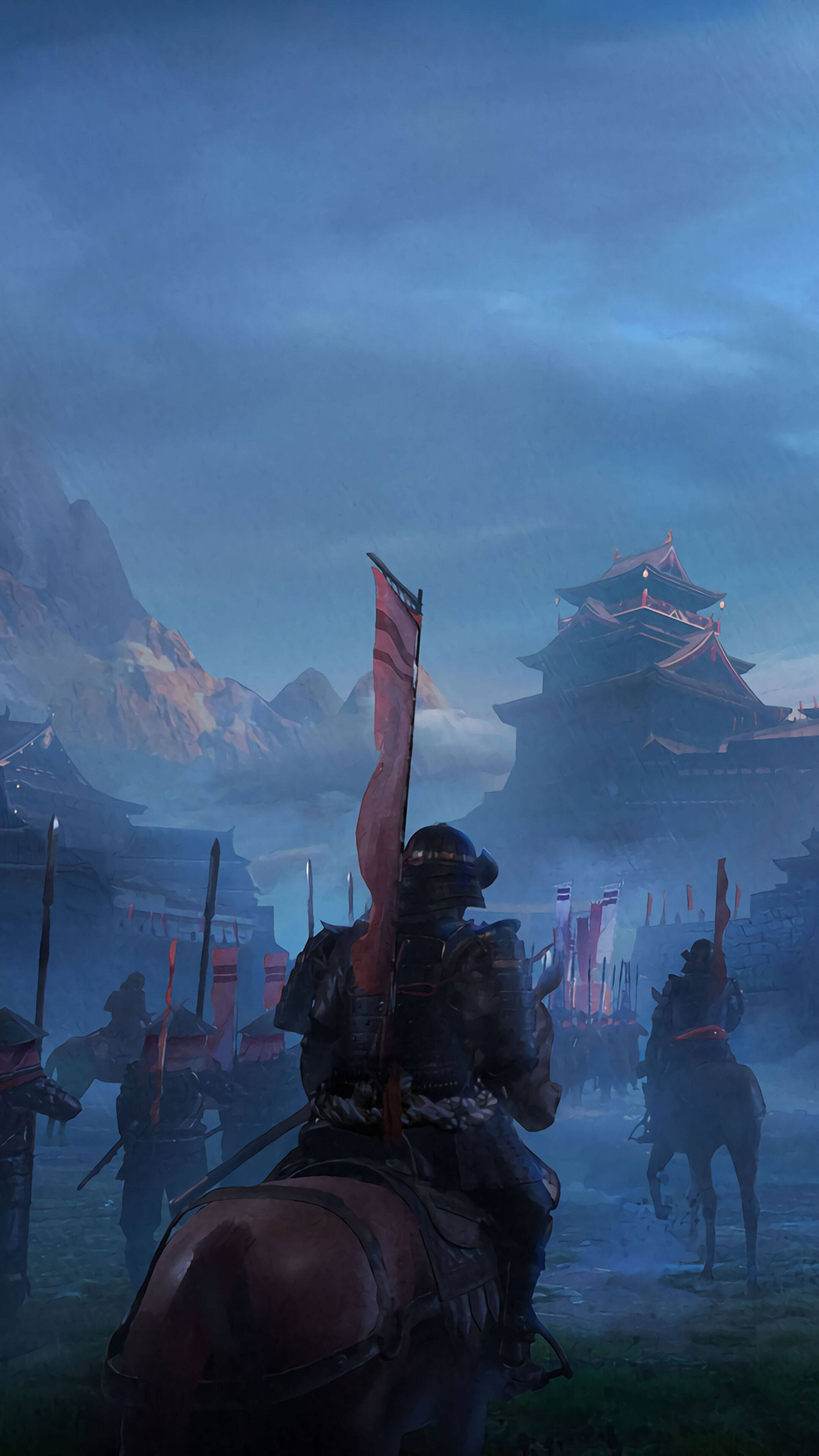 Japansk samurai-hær Bakgrunner