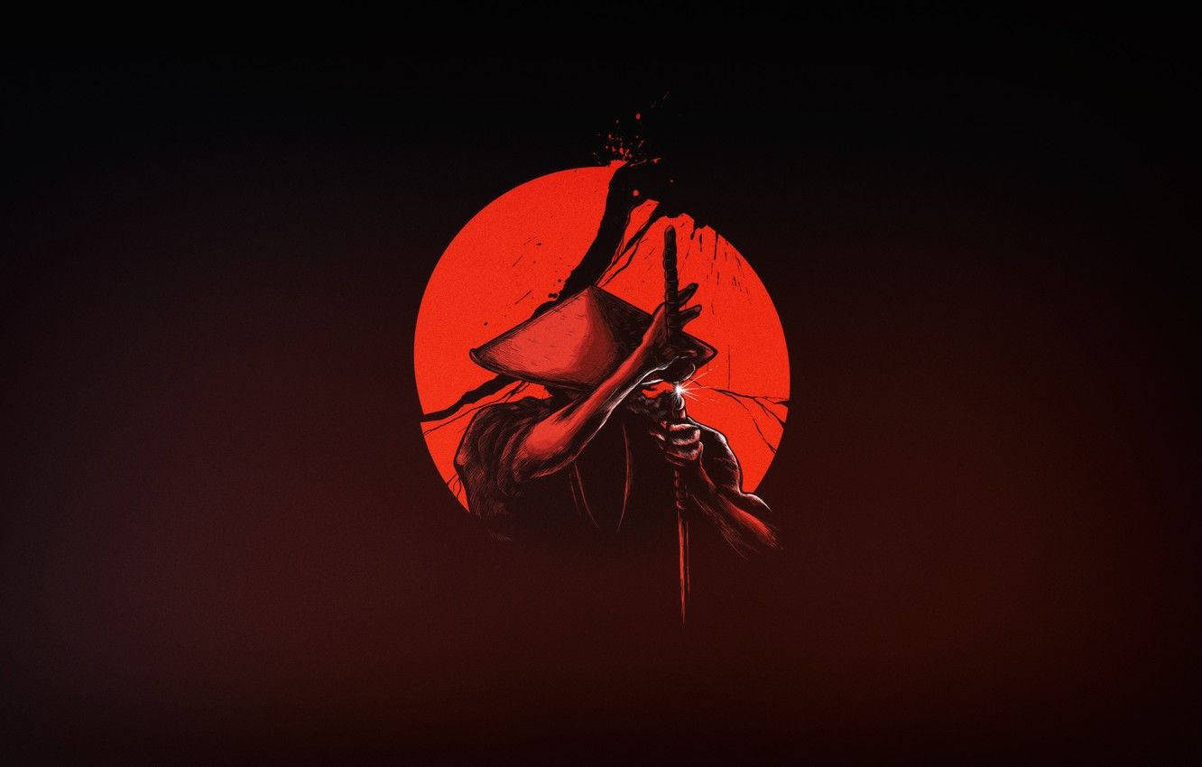 Japansk samurai katanaskjede Bakgrunner