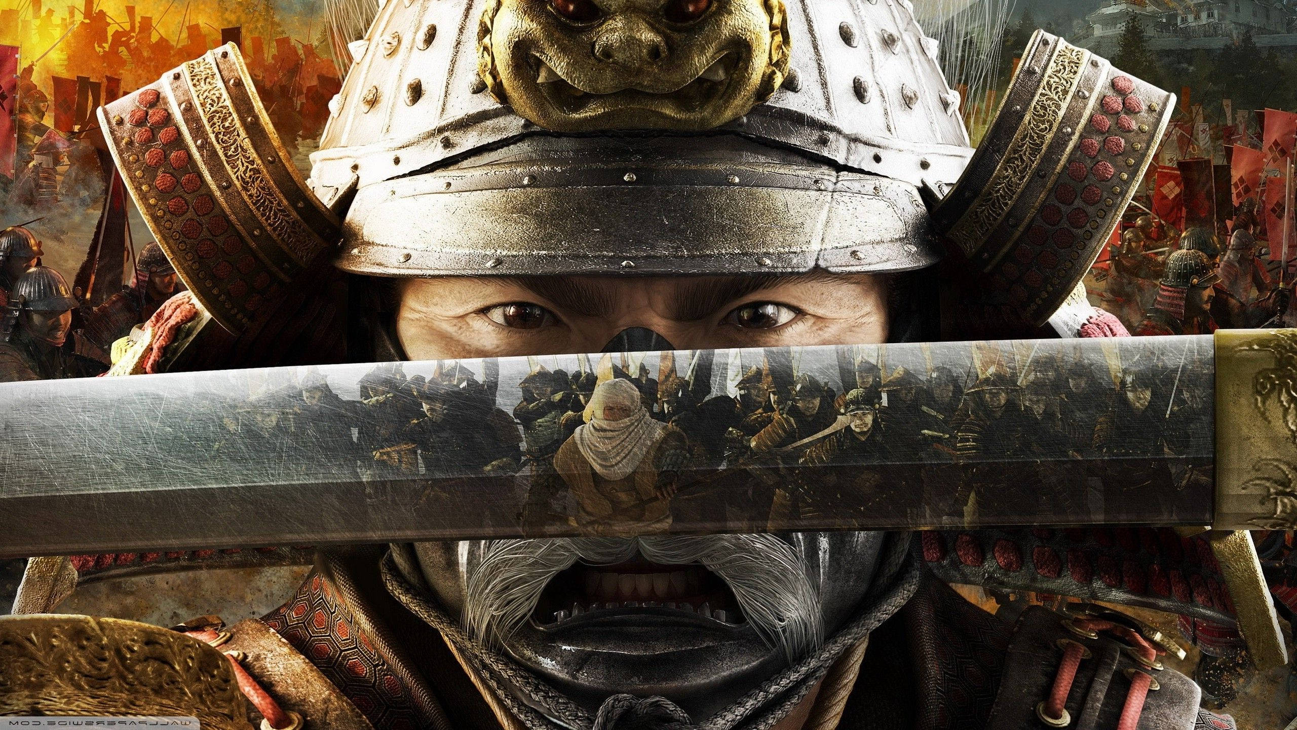 Japansk Samuraikrig Bakgrunner