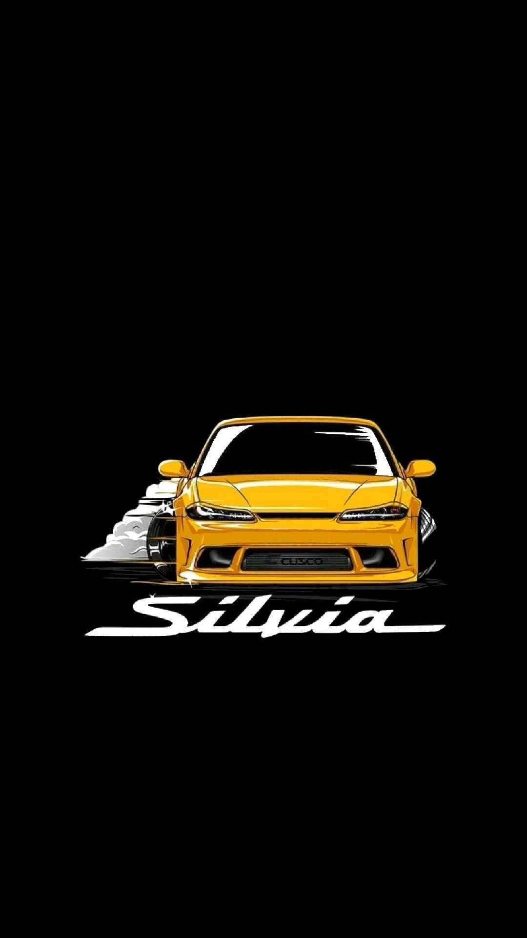 JDM Aesthetic Nissan Silvia Kunst Bakgrunner