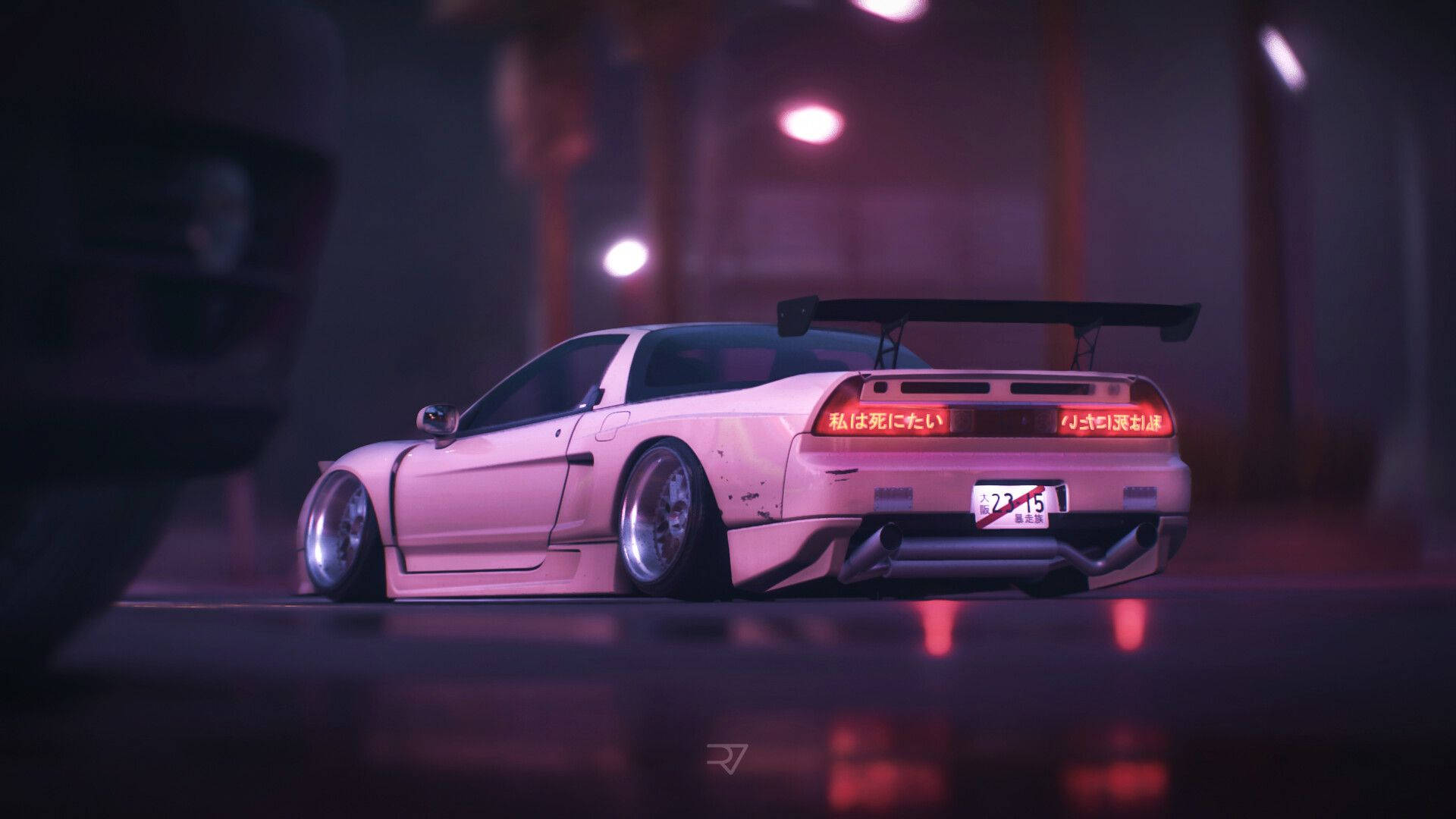 JDM Estetikk Acura NSX Bakgrunner