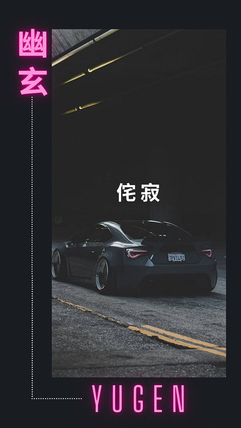 JDM-estetikk Toyota 86 Bakgrunner