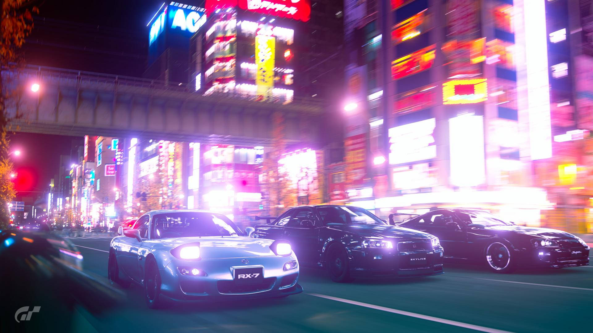 JDM Estetisk Race Bakgrunner