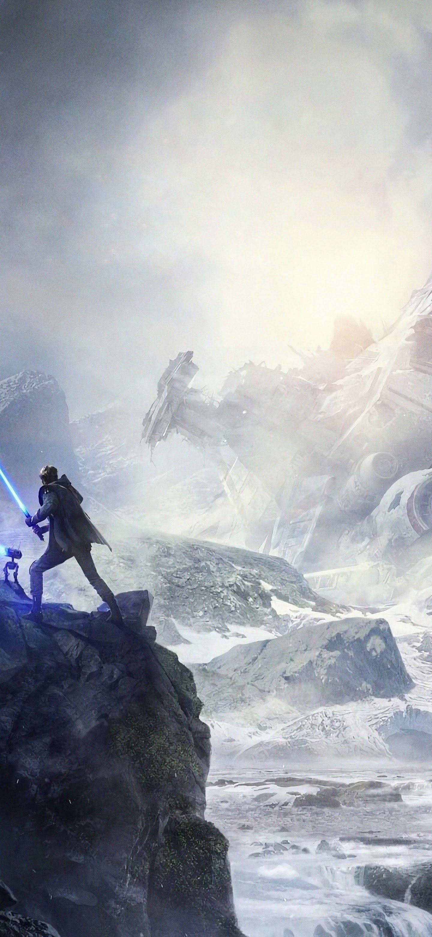 Jedi Fallen Order Star Wars 4K iPhone Bakgrunner
