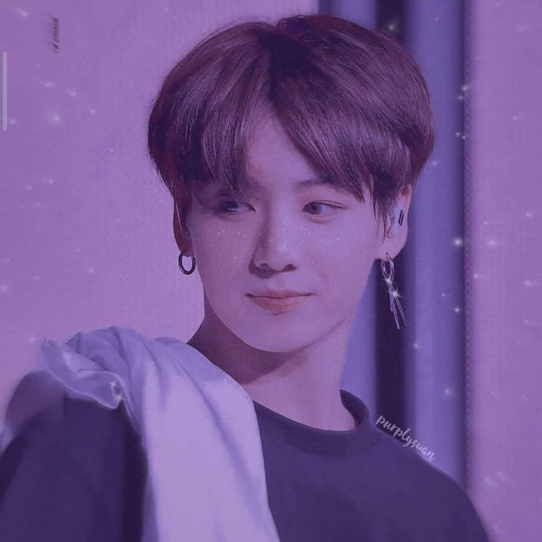Jeon Jungkook pastellilla bakgrunnsbilde