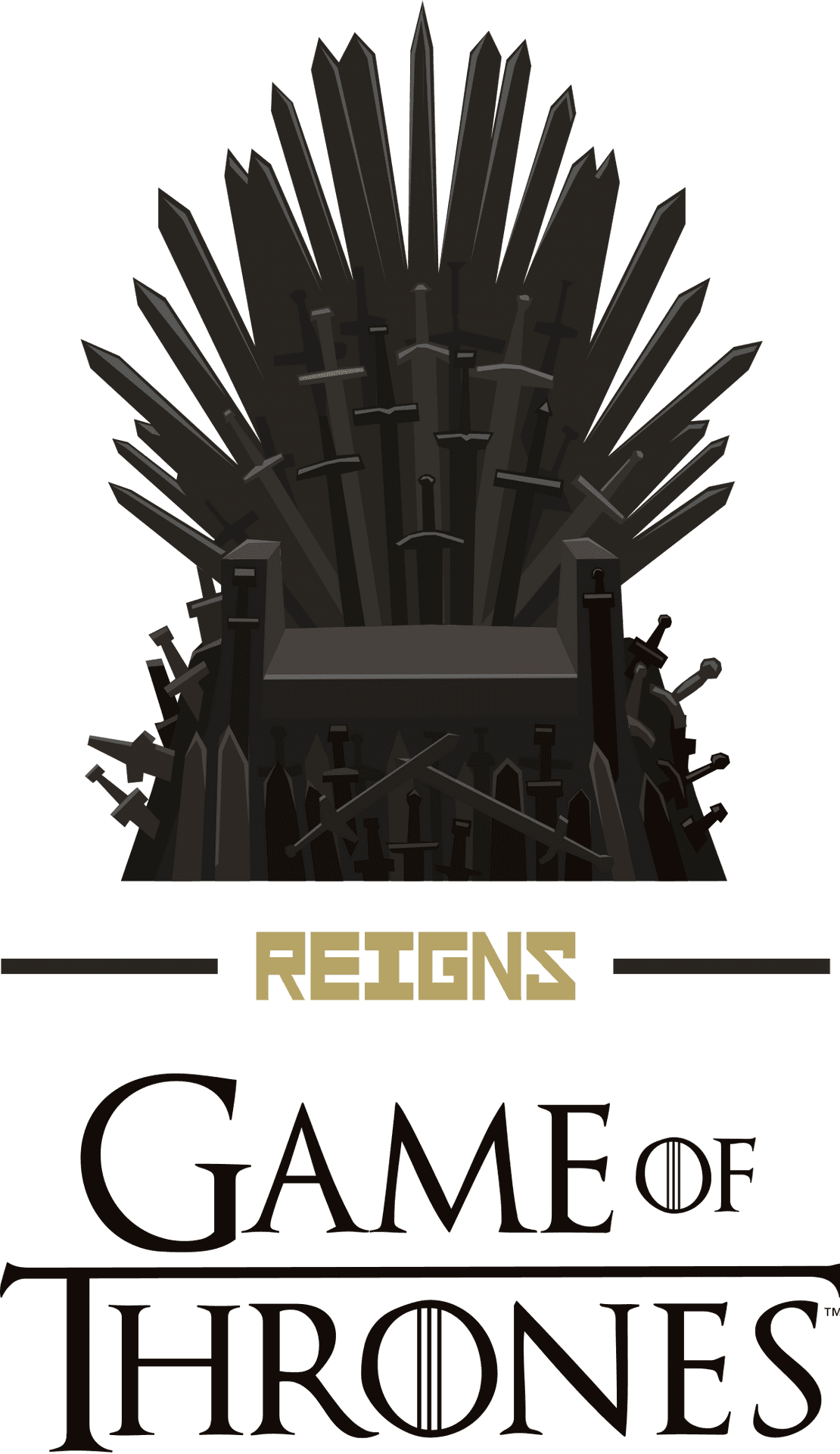 Jerntronen Game of Thrones-logo Bakgrunner