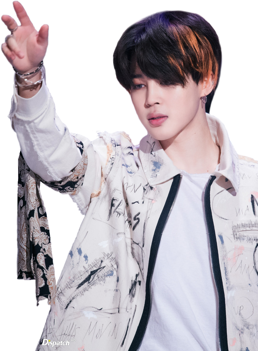 Jimin fredstegn-pose Bakgrunner
