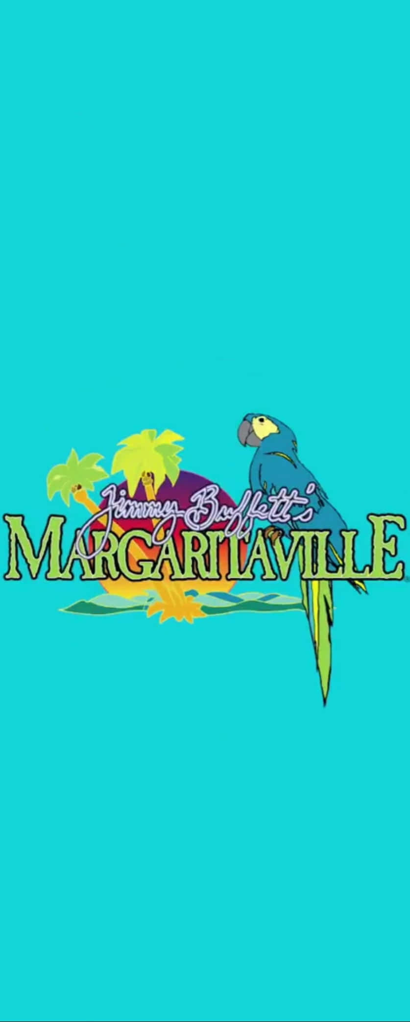 Jimmy Buffetts ikoniske Margaritaville-logo Bakgrunner
