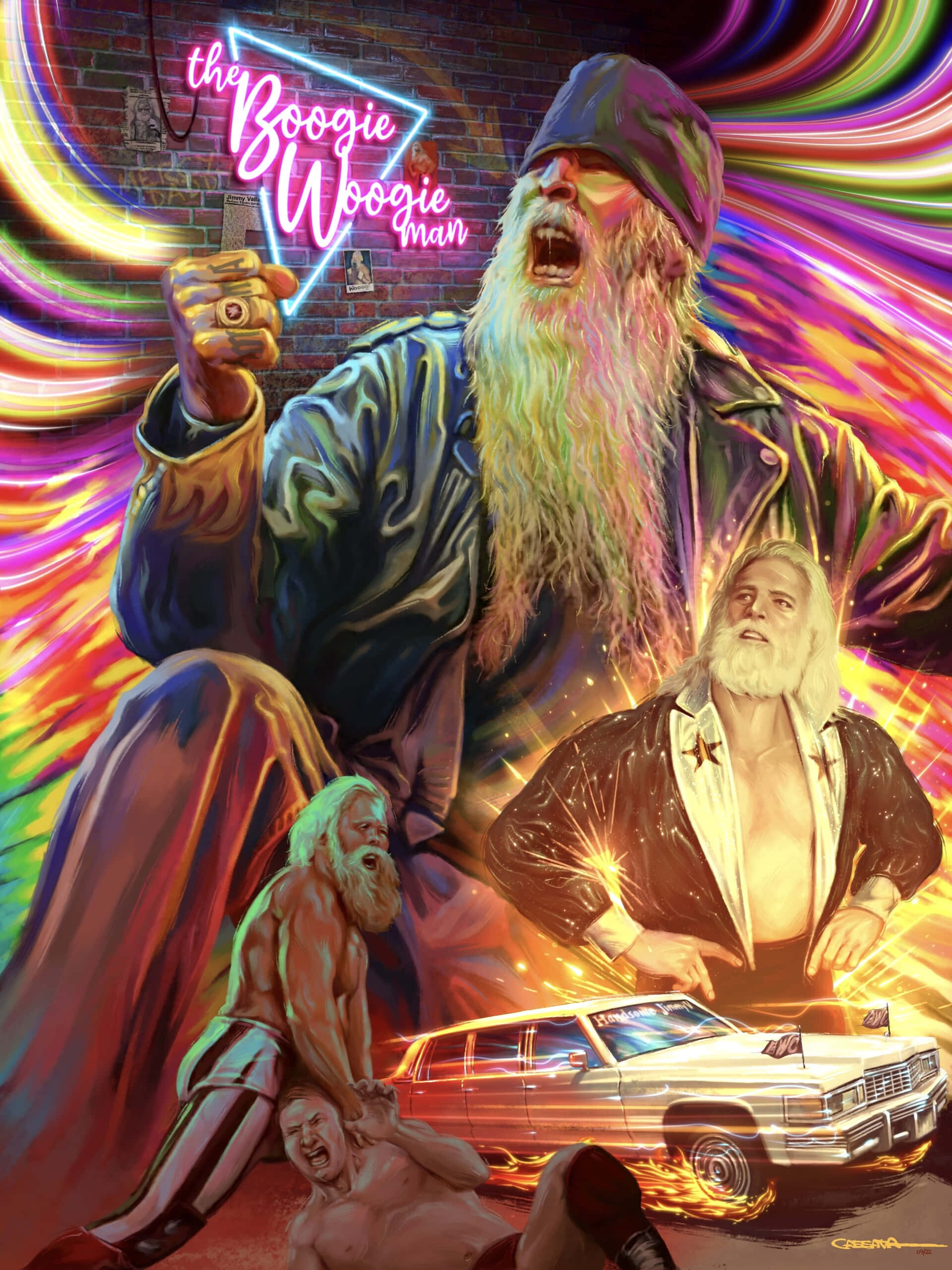 Jimmy Valiant – Ikonisk WWF-brytelegende Bakgrunner